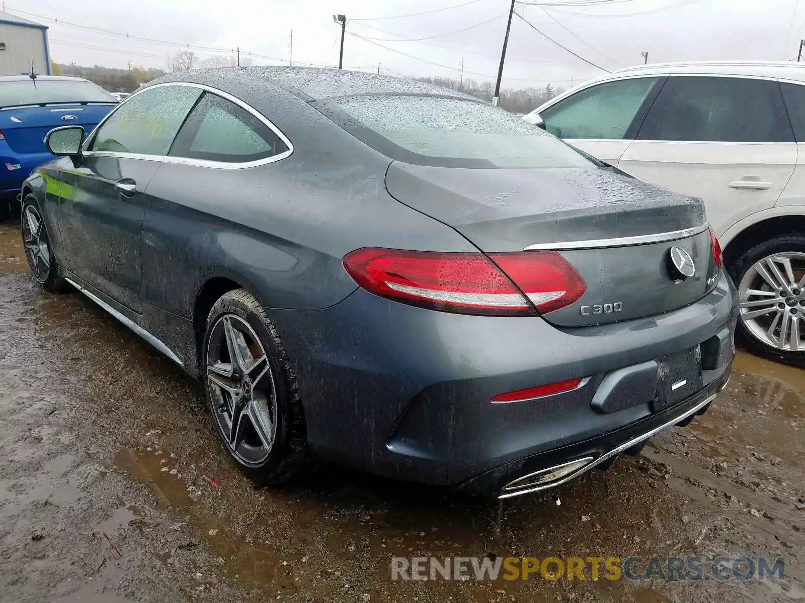 3 Photograph of a damaged car WDDWJ8EB9KF802200 MERCEDES-BENZ C CLASS 2019