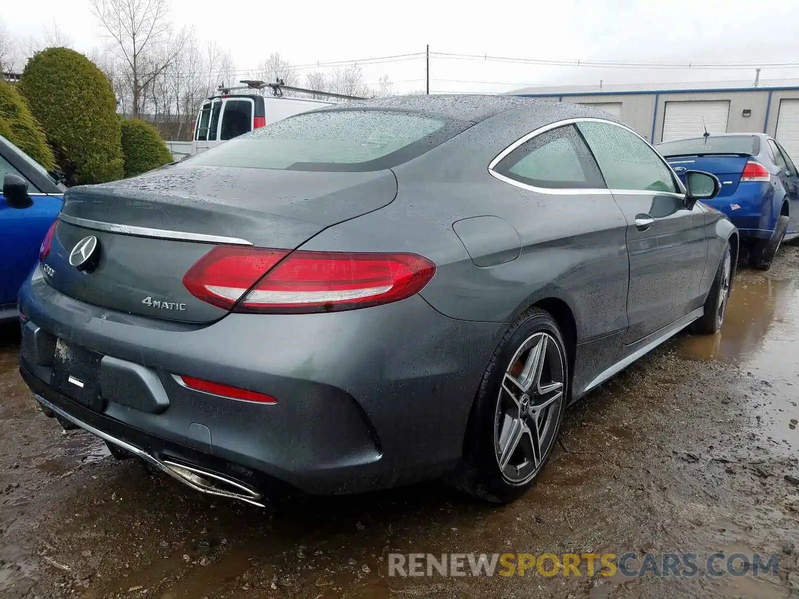 4 Photograph of a damaged car WDDWJ8EB9KF802200 MERCEDES-BENZ C CLASS 2019