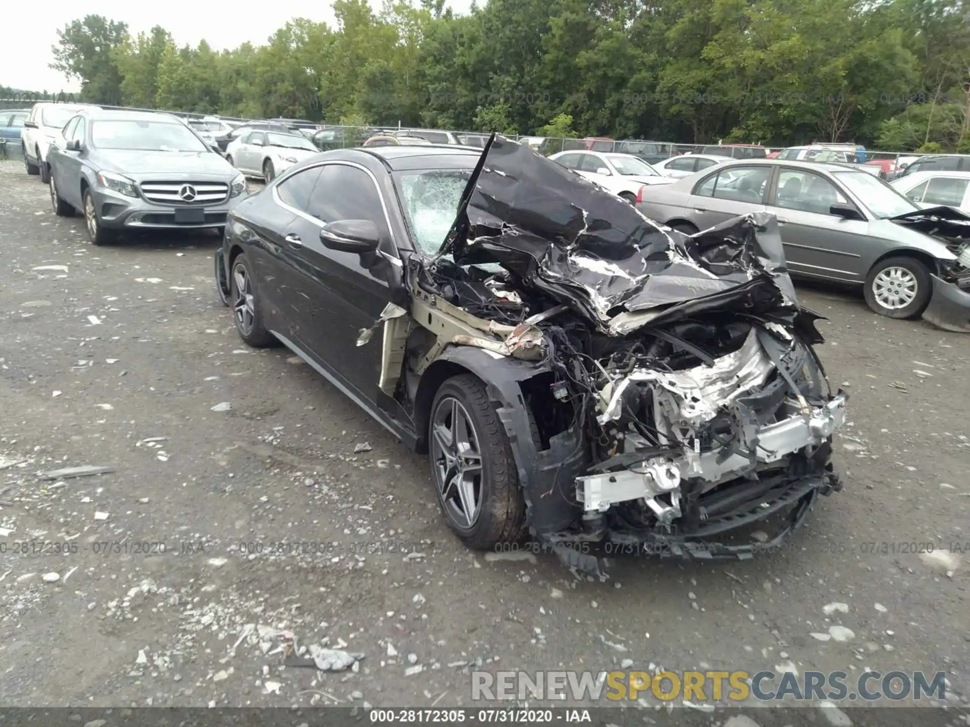 1 Photograph of a damaged car WDDWJ8EB9KF817439 MERCEDES-BENZ C-CLASS 2019