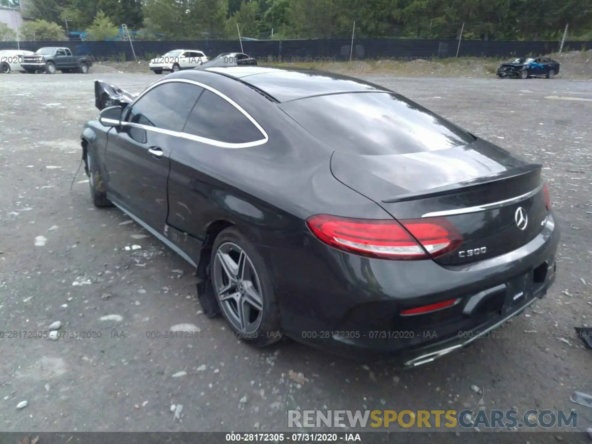 3 Photograph of a damaged car WDDWJ8EB9KF817439 MERCEDES-BENZ C-CLASS 2019