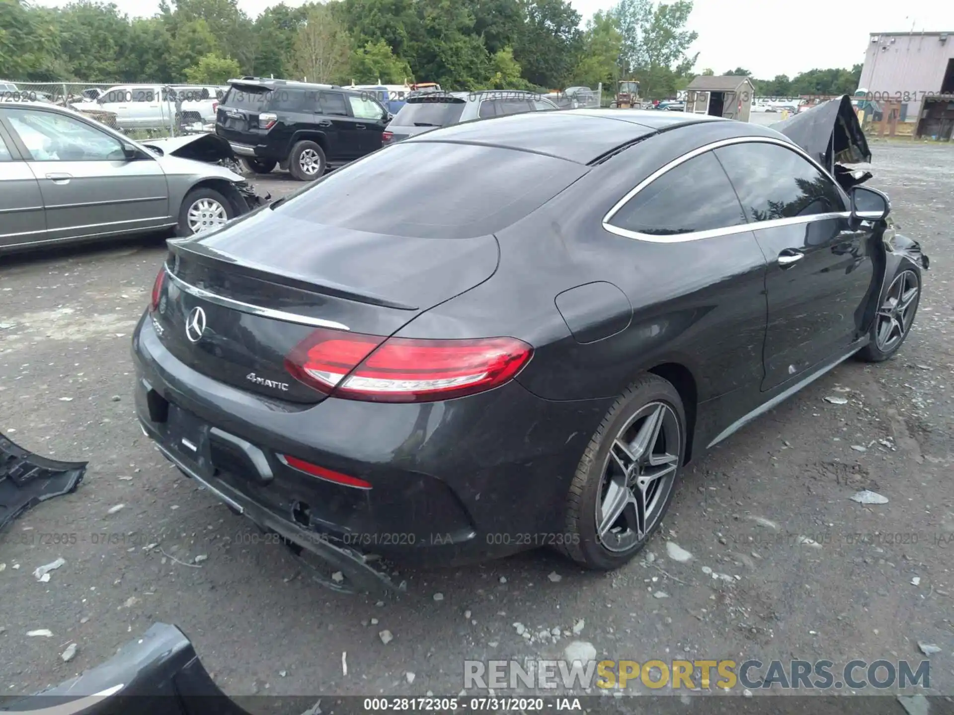 4 Photograph of a damaged car WDDWJ8EB9KF817439 MERCEDES-BENZ C-CLASS 2019