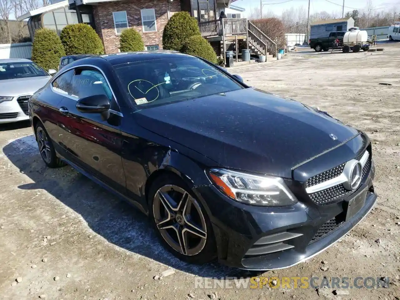 1 Photograph of a damaged car WDDWJ8EB9KF830353 MERCEDES-BENZ C-CLASS 2019