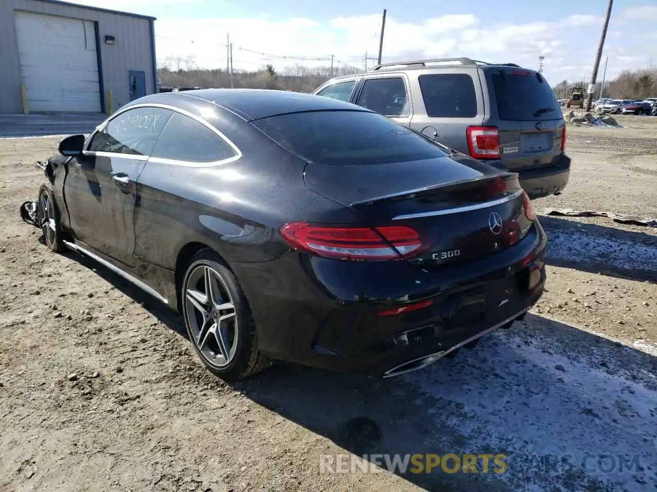 3 Photograph of a damaged car WDDWJ8EB9KF830353 MERCEDES-BENZ C-CLASS 2019