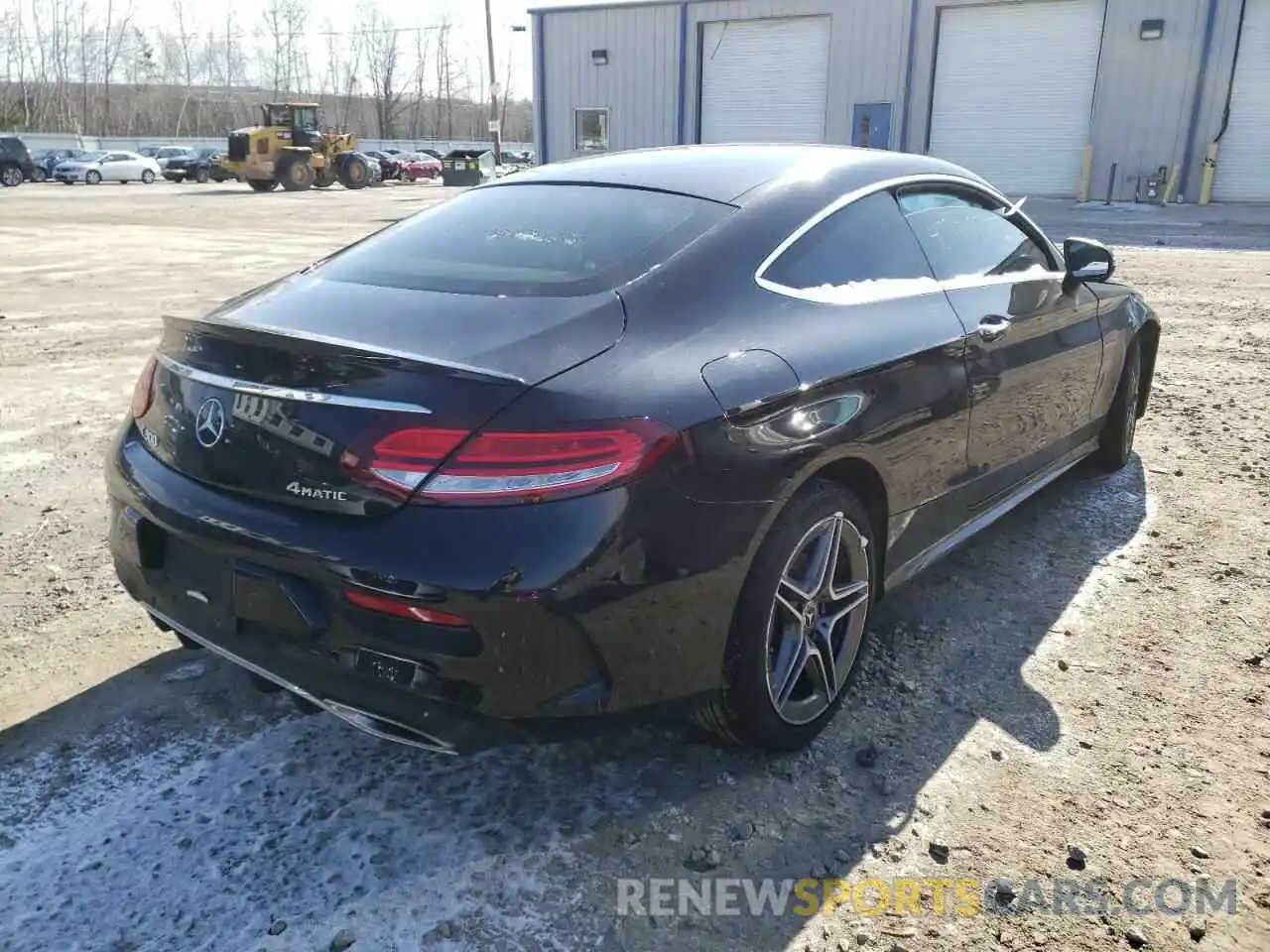 4 Photograph of a damaged car WDDWJ8EB9KF830353 MERCEDES-BENZ C-CLASS 2019