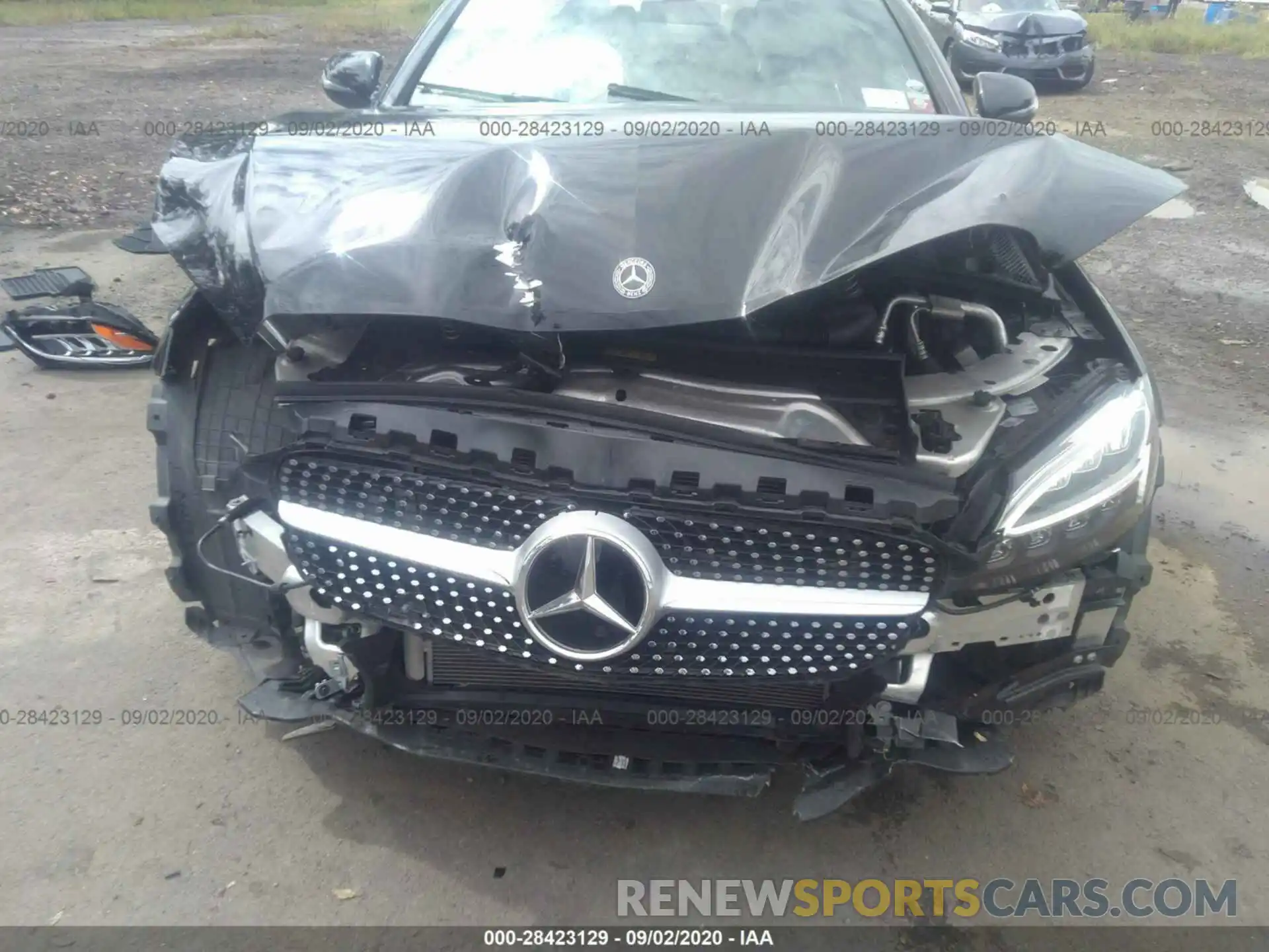 6 Photograph of a damaged car WDDWJ8EB9KF860520 MERCEDES-BENZ C-CLASS 2019