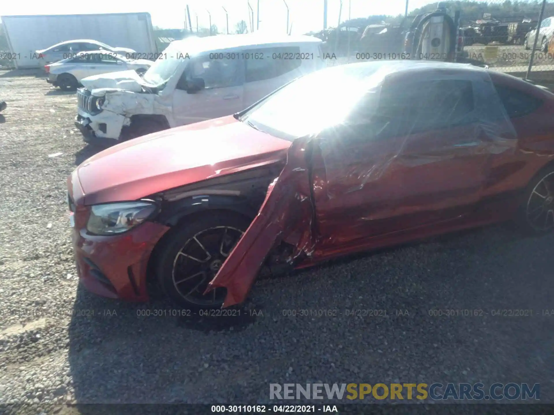 6 Photograph of a damaged car WDDWJ8EB9KF870884 MERCEDES-BENZ C-CLASS 2019