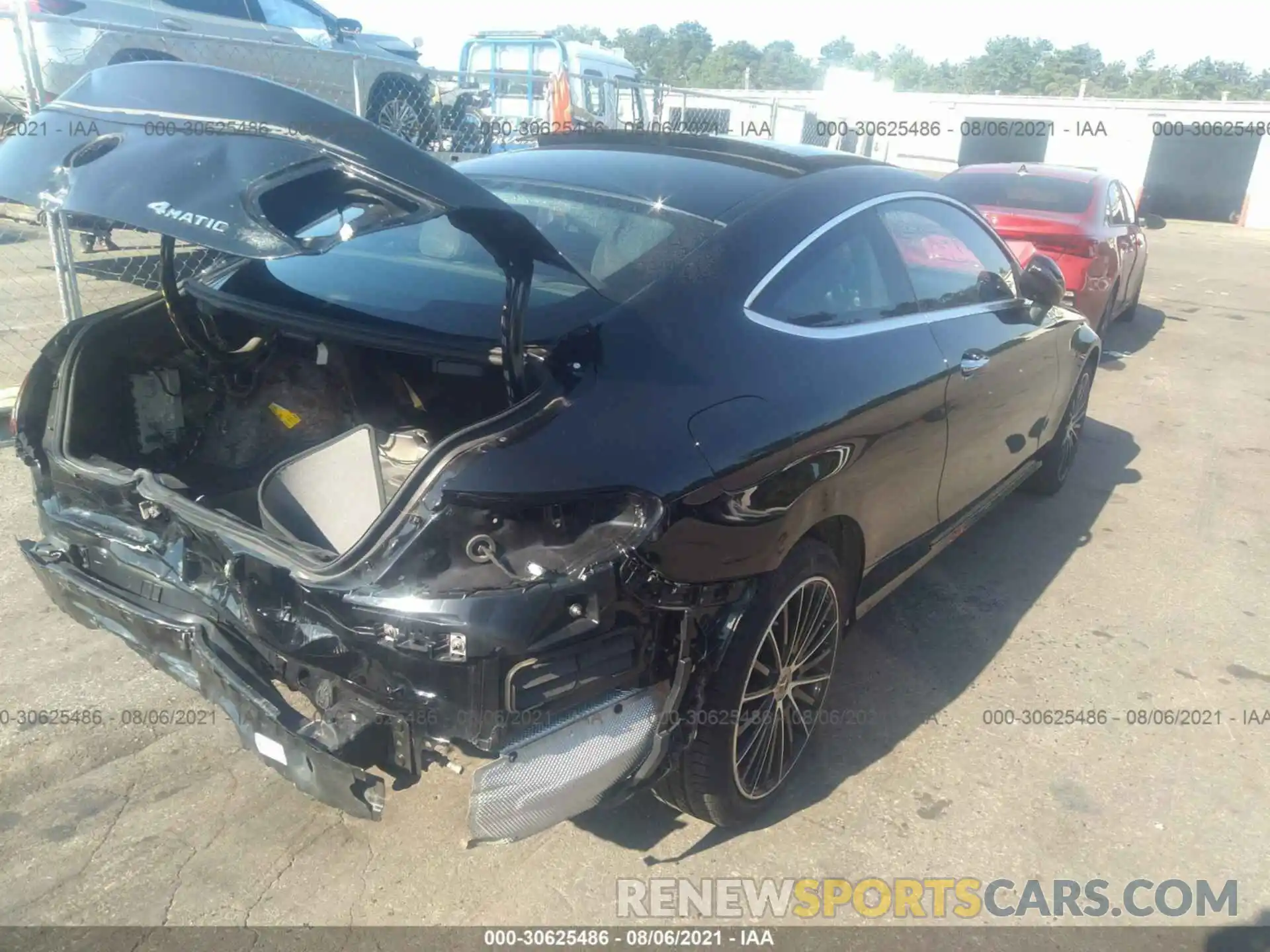 4 Photograph of a damaged car WDDWJ8EBXKF773824 MERCEDES-BENZ C-CLASS 2019