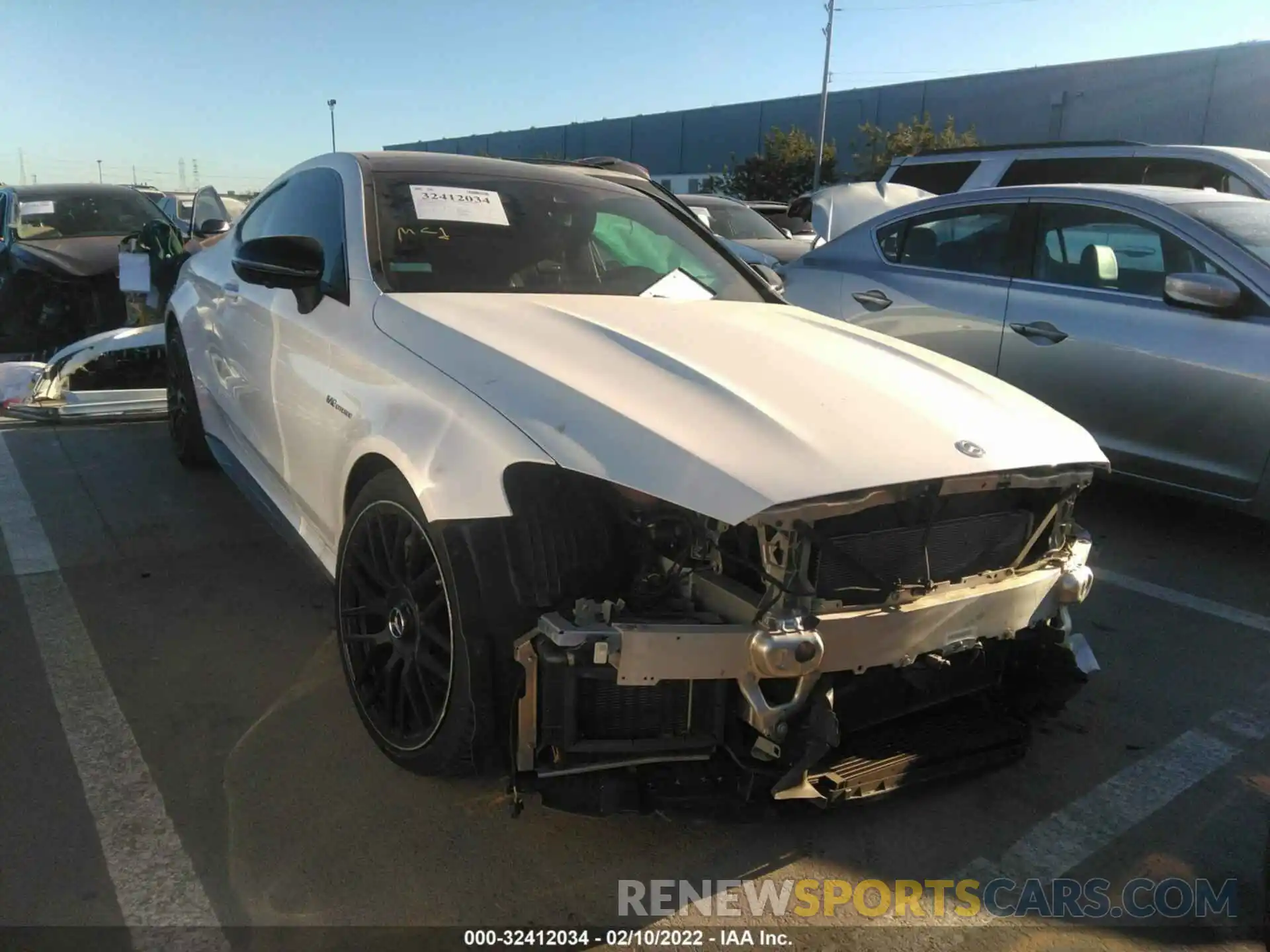 1 Photograph of a damaged car WDDWJ8GB8KF830390 MERCEDES-BENZ C-CLASS 2019