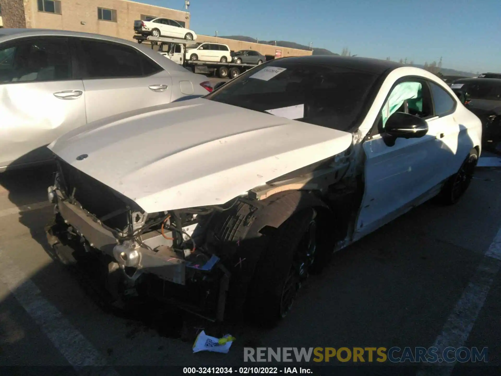 2 Photograph of a damaged car WDDWJ8GB8KF830390 MERCEDES-BENZ C-CLASS 2019