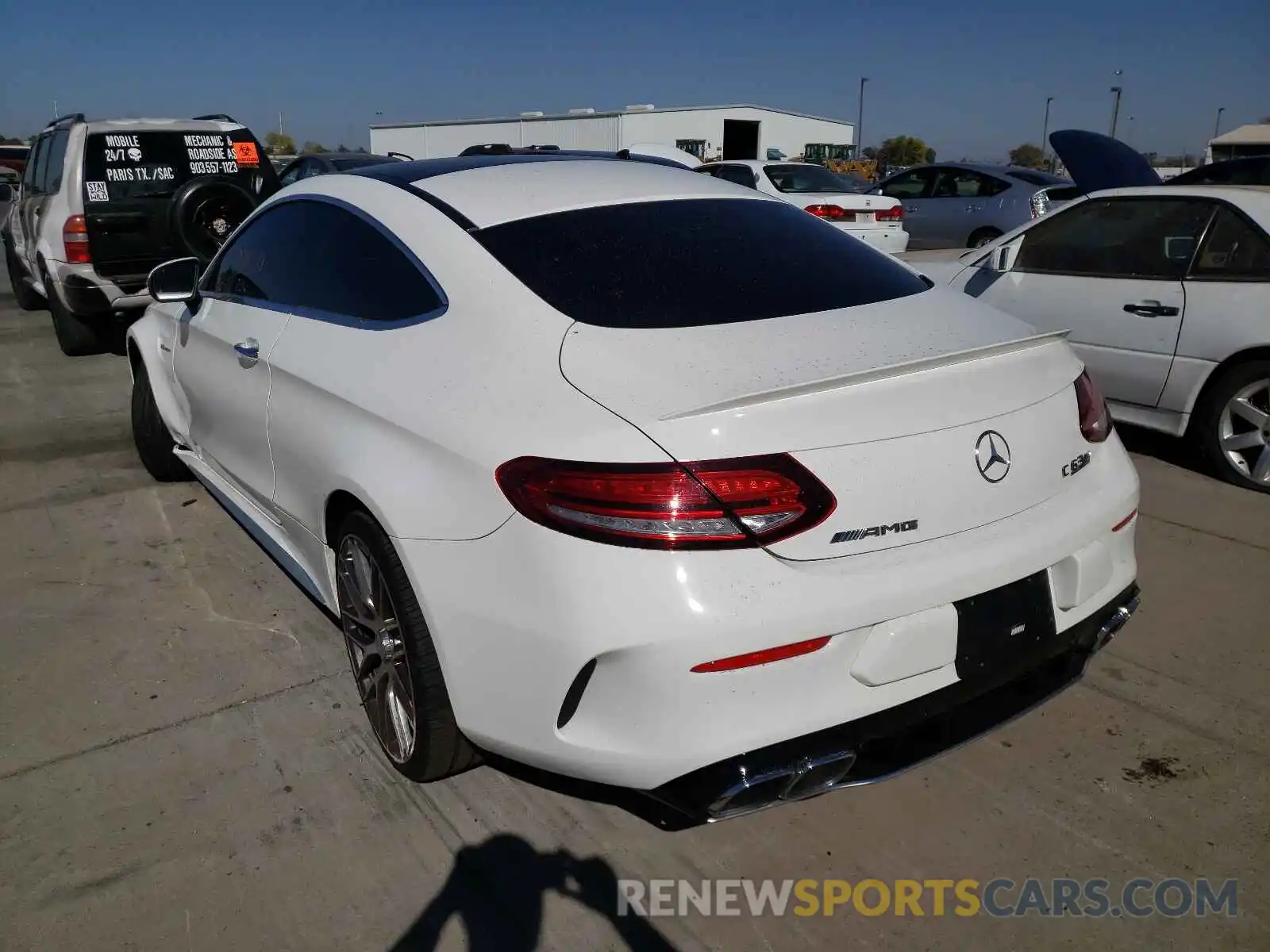 3 Photograph of a damaged car WDDWJ8HB0KF851104 MERCEDES-BENZ C-CLASS 2019