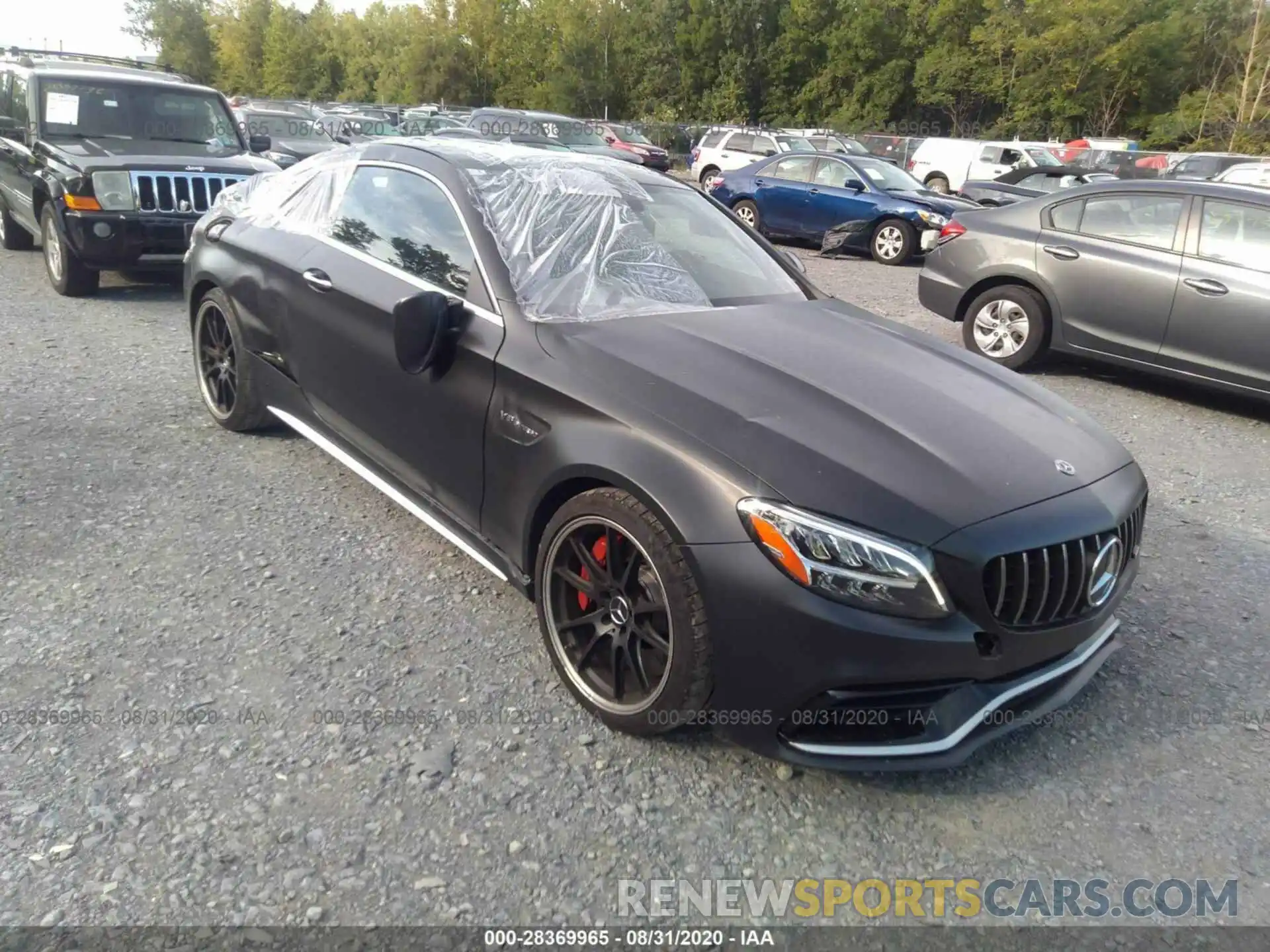 1 Photograph of a damaged car WDDWJ8HB3KF925759 MERCEDES-BENZ C-CLASS 2019