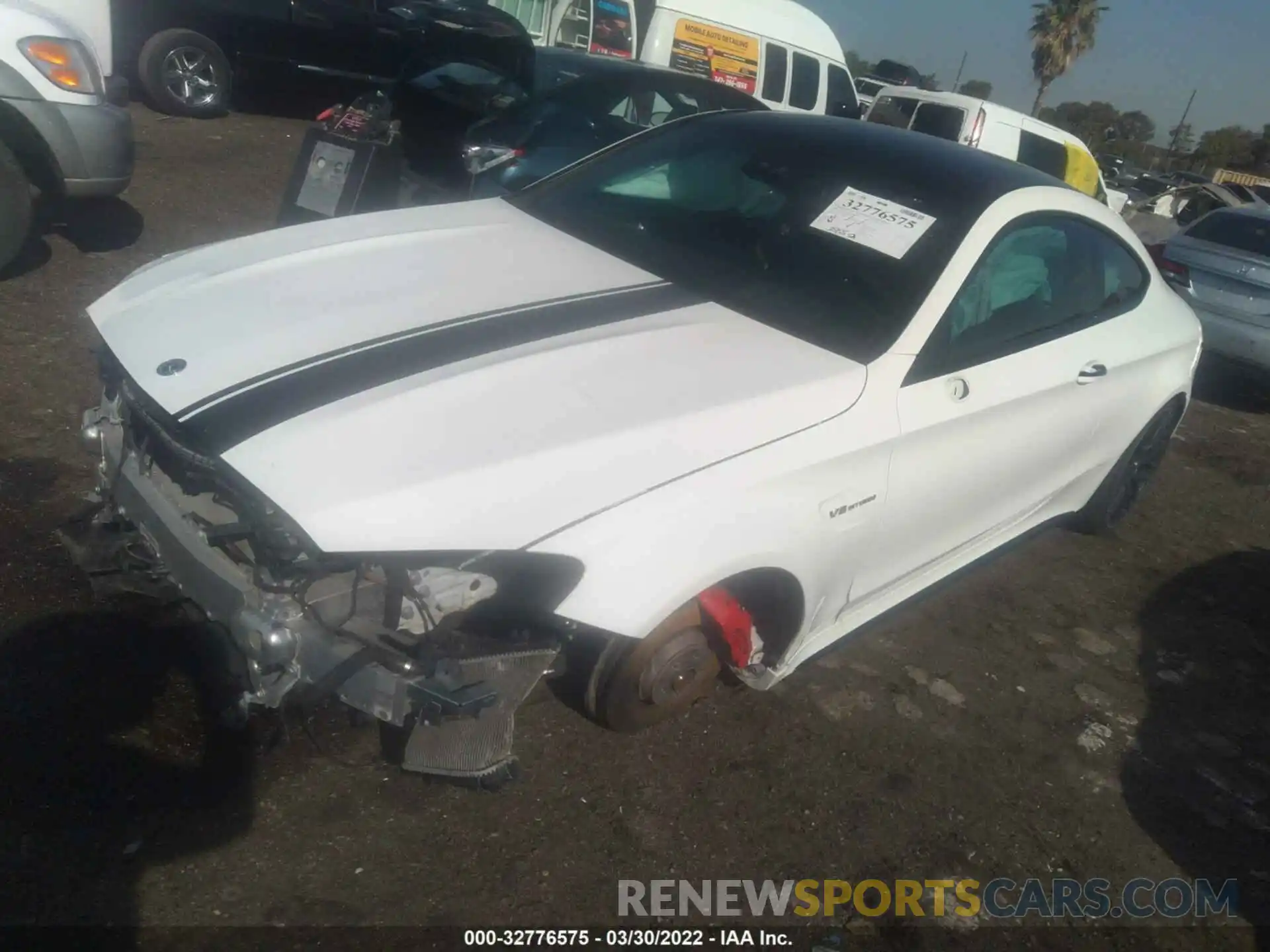 2 Photograph of a damaged car WDDWJ8HB4KF832278 MERCEDES-BENZ C-CLASS 2019