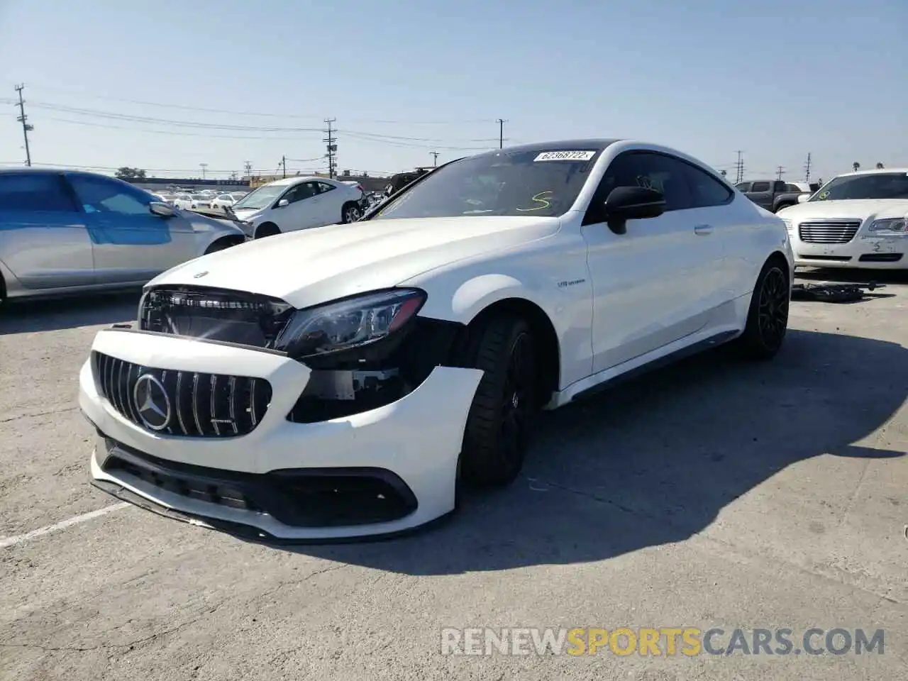 2 Photograph of a damaged car WDDWJ8HB7KF842478 MERCEDES-BENZ C-CLASS 2019