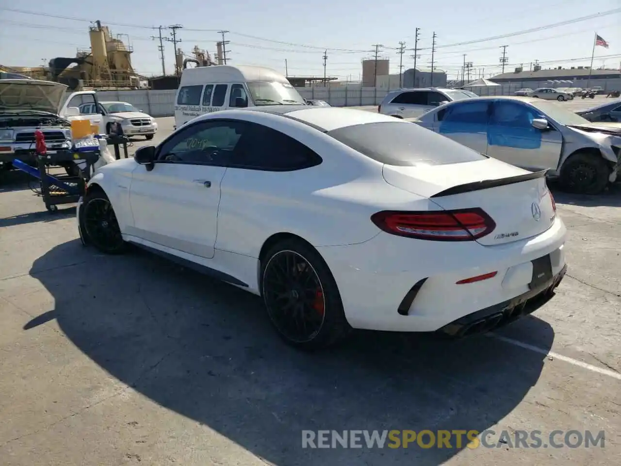 3 Photograph of a damaged car WDDWJ8HB7KF842478 MERCEDES-BENZ C-CLASS 2019