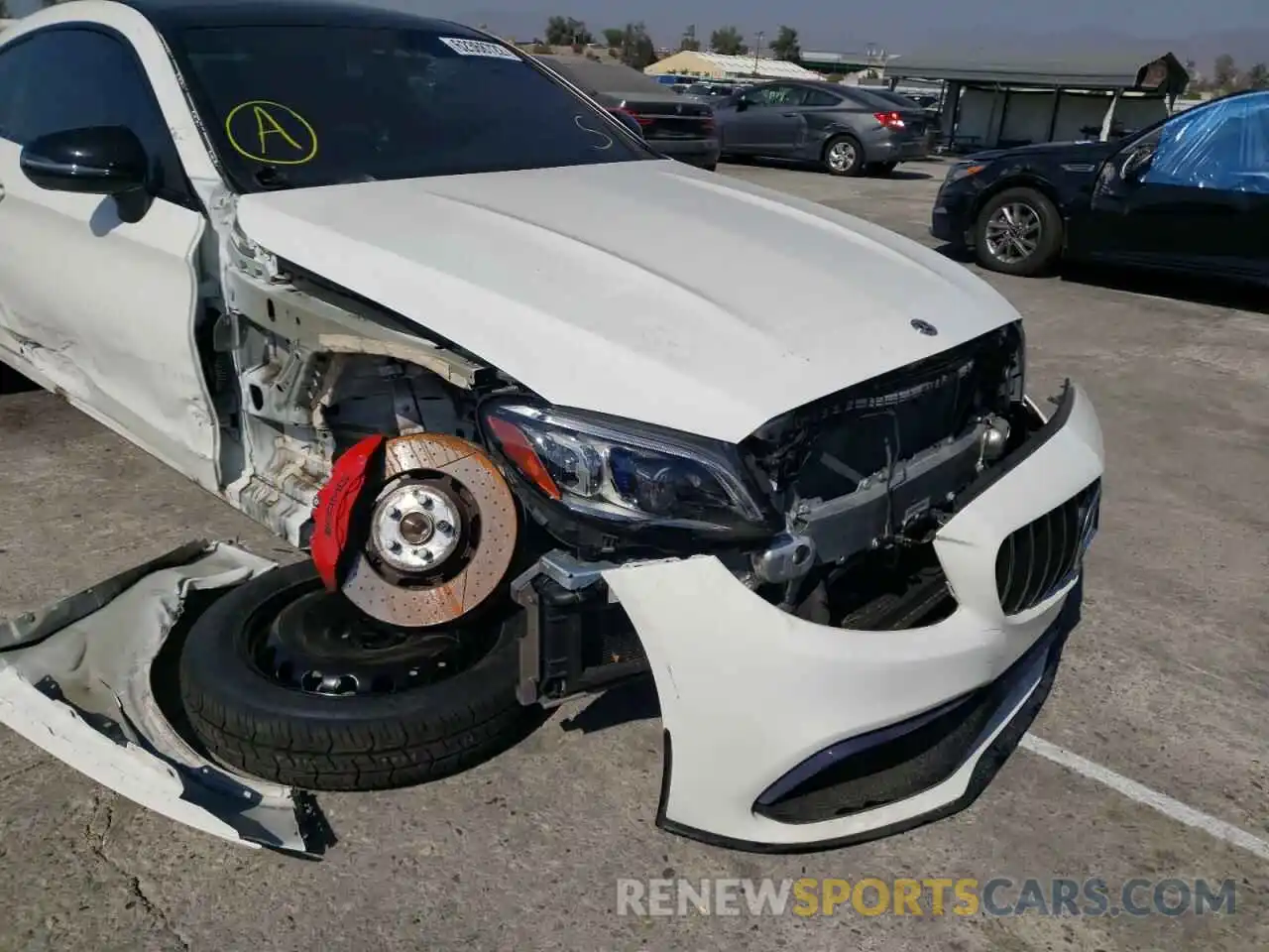 9 Photograph of a damaged car WDDWJ8HB7KF842478 MERCEDES-BENZ C-CLASS 2019