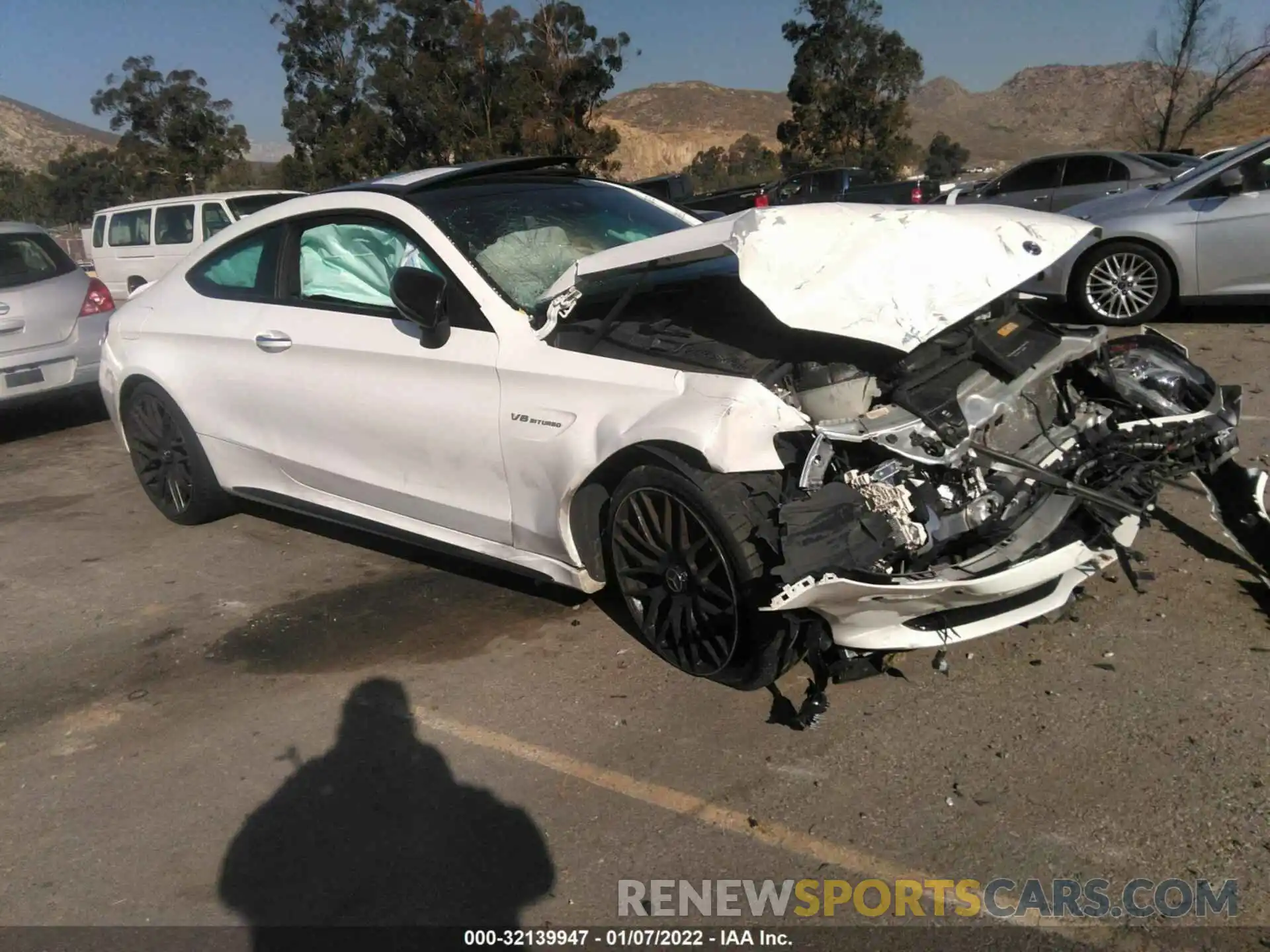 1 Photograph of a damaged car WDDWJ8HB8KF886974 MERCEDES-BENZ C-CLASS 2019