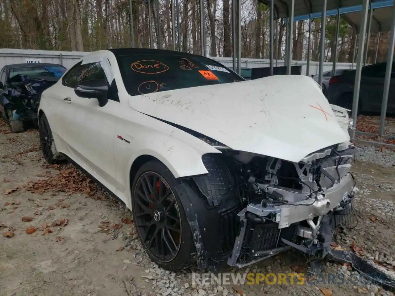 1 Photograph of a damaged car WDDWJ8HB8KF898722 MERCEDES-BENZ C-CLASS 2019