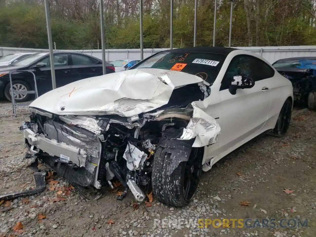 2 Photograph of a damaged car WDDWJ8HB8KF898722 MERCEDES-BENZ C-CLASS 2019