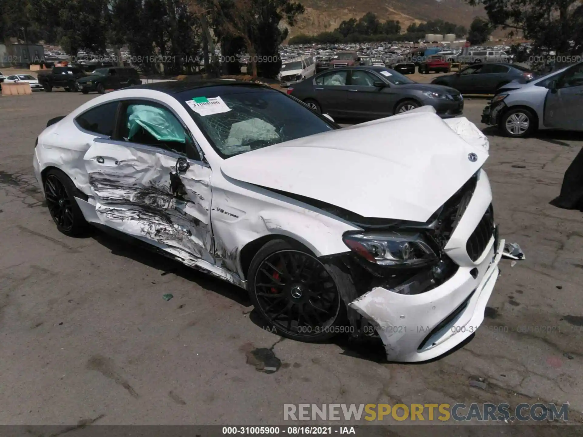 1 Photograph of a damaged car WDDWJ8HB8KF924249 MERCEDES-BENZ C-CLASS 2019