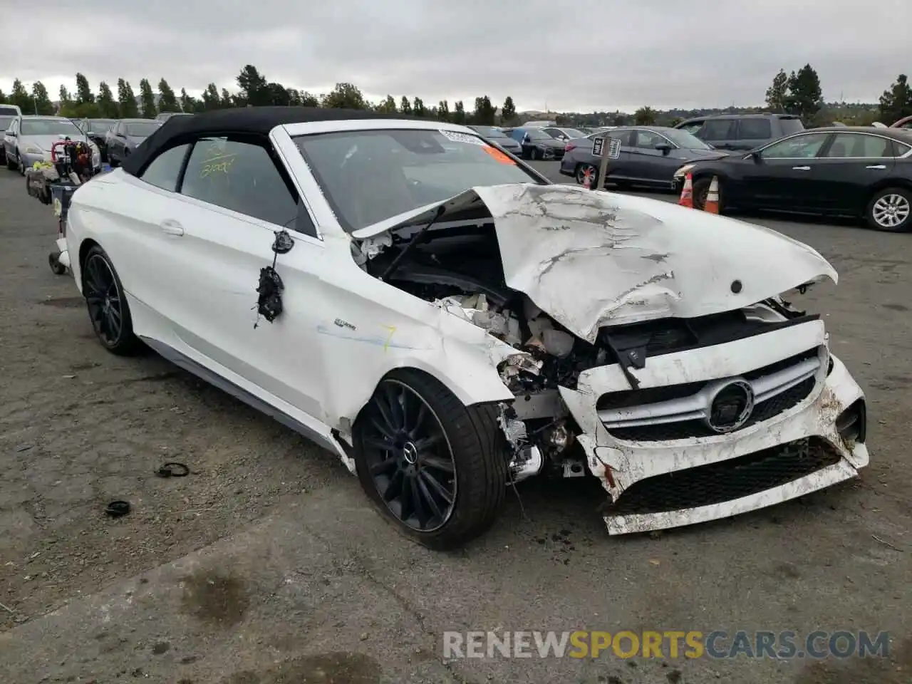 1 Photograph of a damaged car WDDWK6EB0KF815743 MERCEDES-BENZ C-CLASS 2019