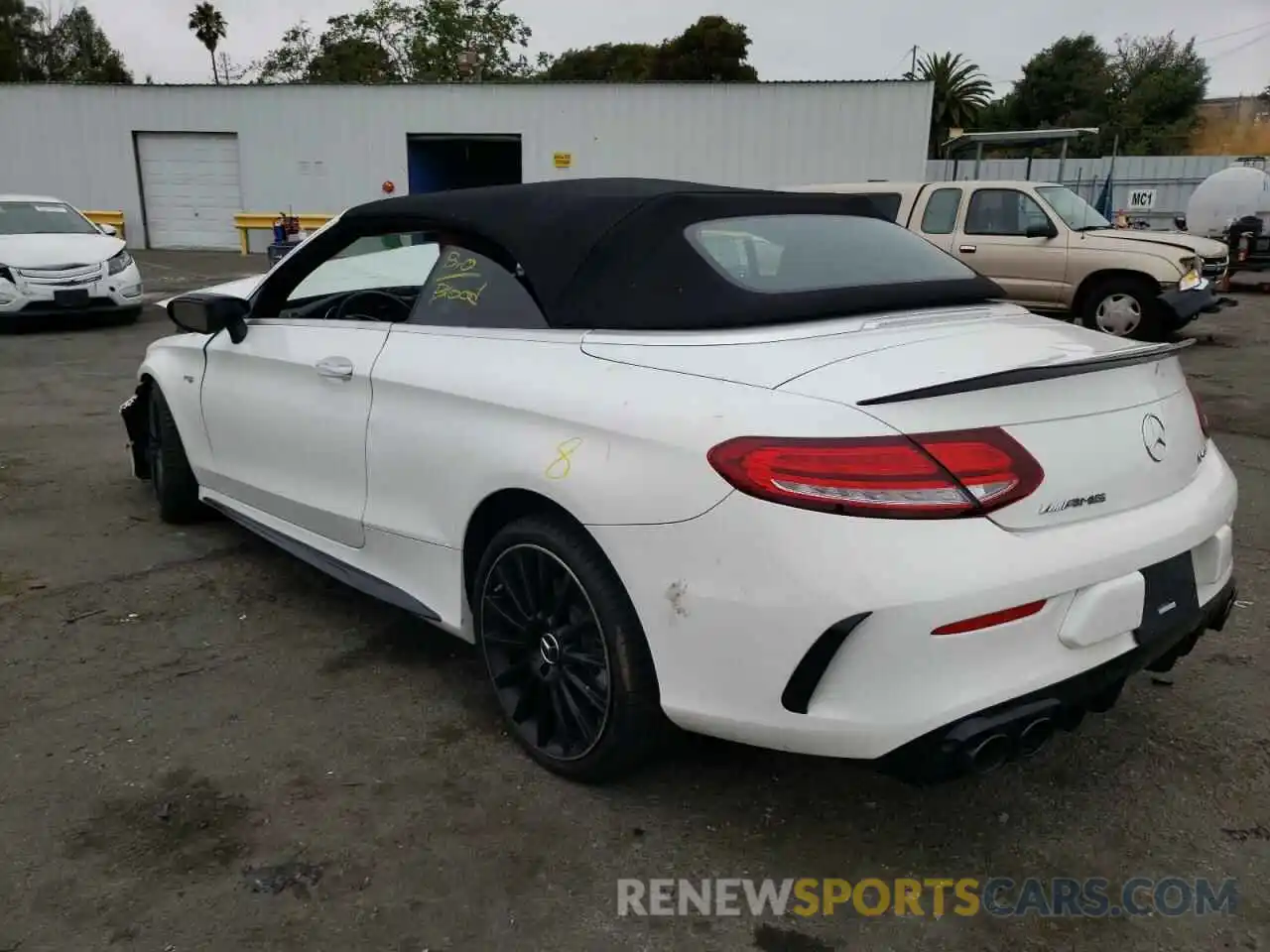 3 Photograph of a damaged car WDDWK6EB0KF815743 MERCEDES-BENZ C-CLASS 2019