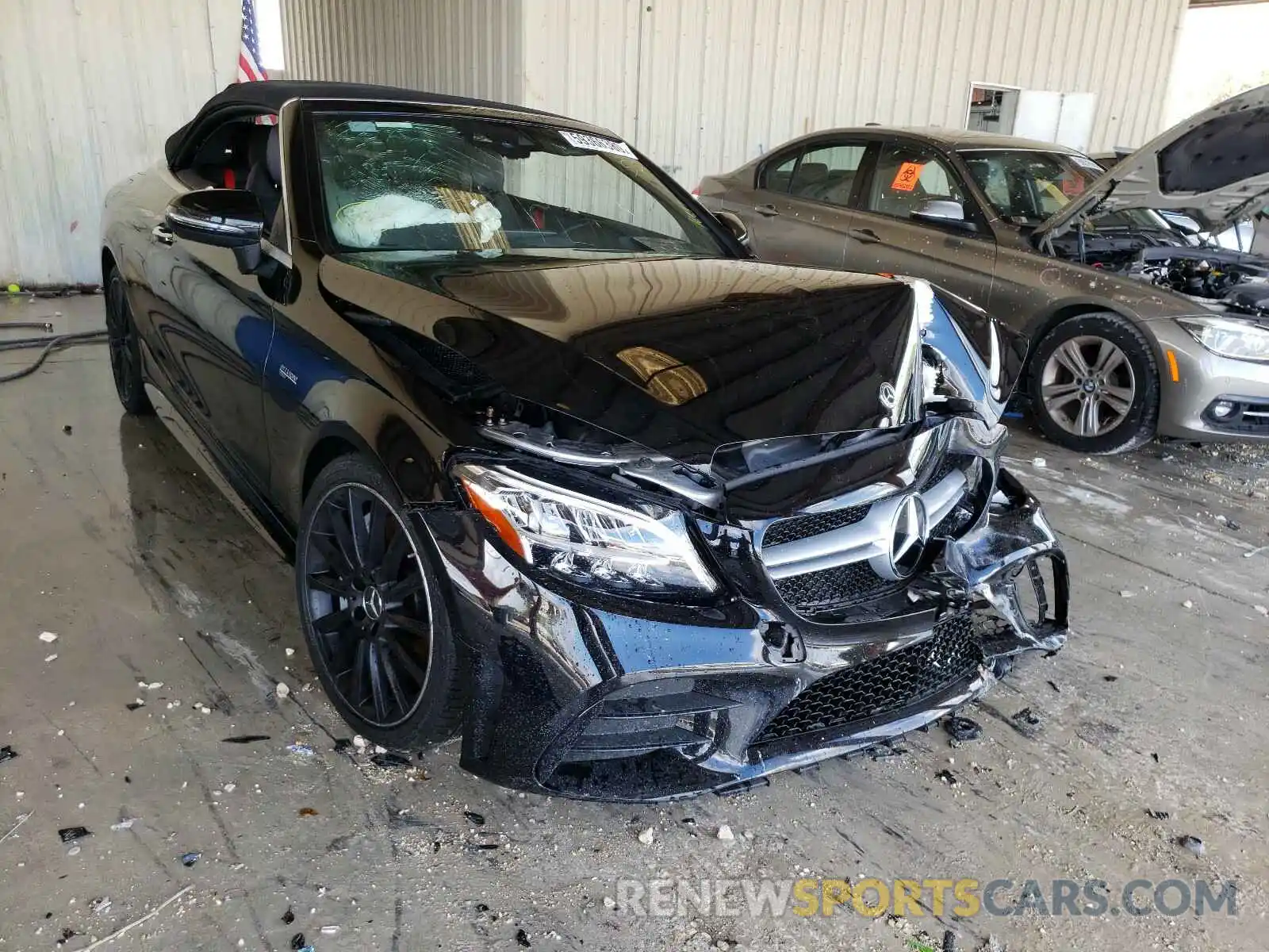 1 Фотография поврежденного автомобиля WDDWK6EB1KF862179 MERCEDES-BENZ C CLASS 2019