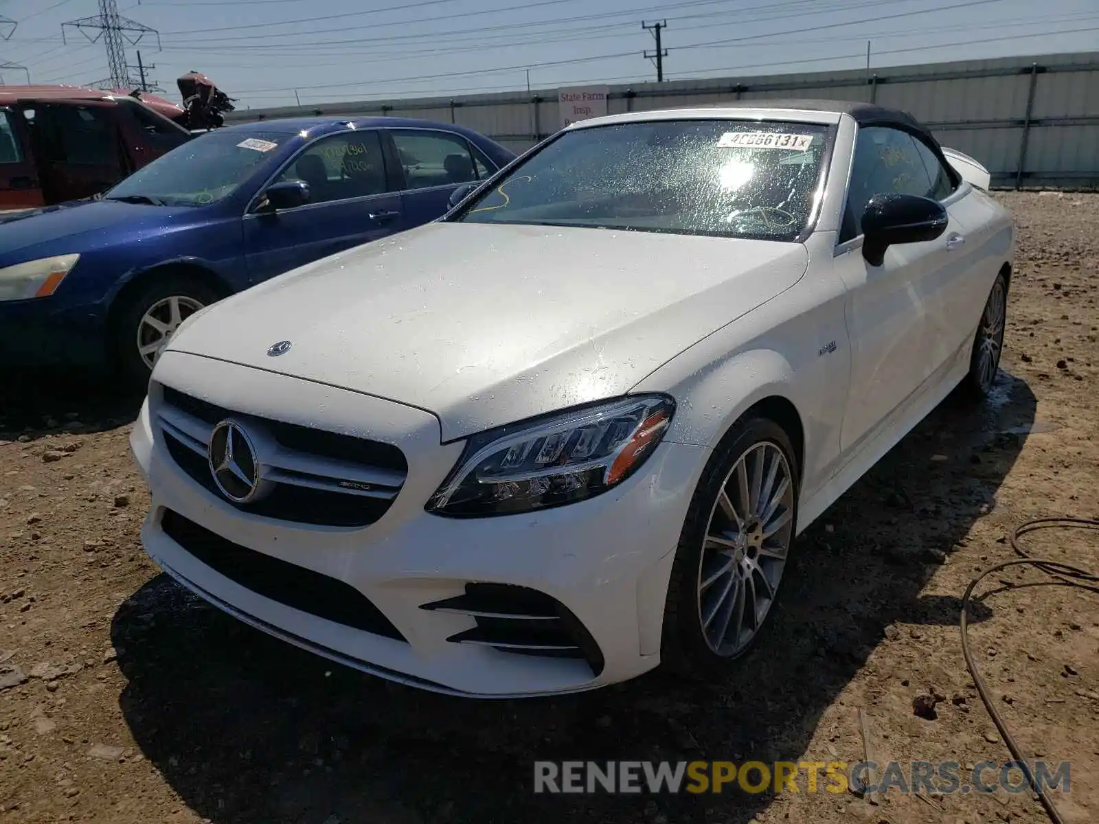 2 Photograph of a damaged car WDDWK6EB1KF864563 MERCEDES-BENZ C-CLASS 2019