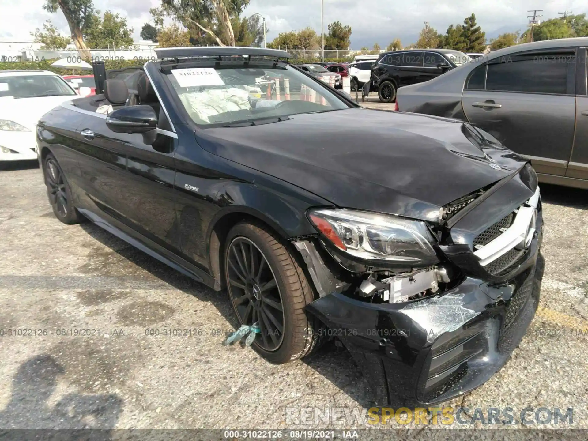 1 Photograph of a damaged car WDDWK6EB2KF818353 MERCEDES-BENZ C-CLASS 2019