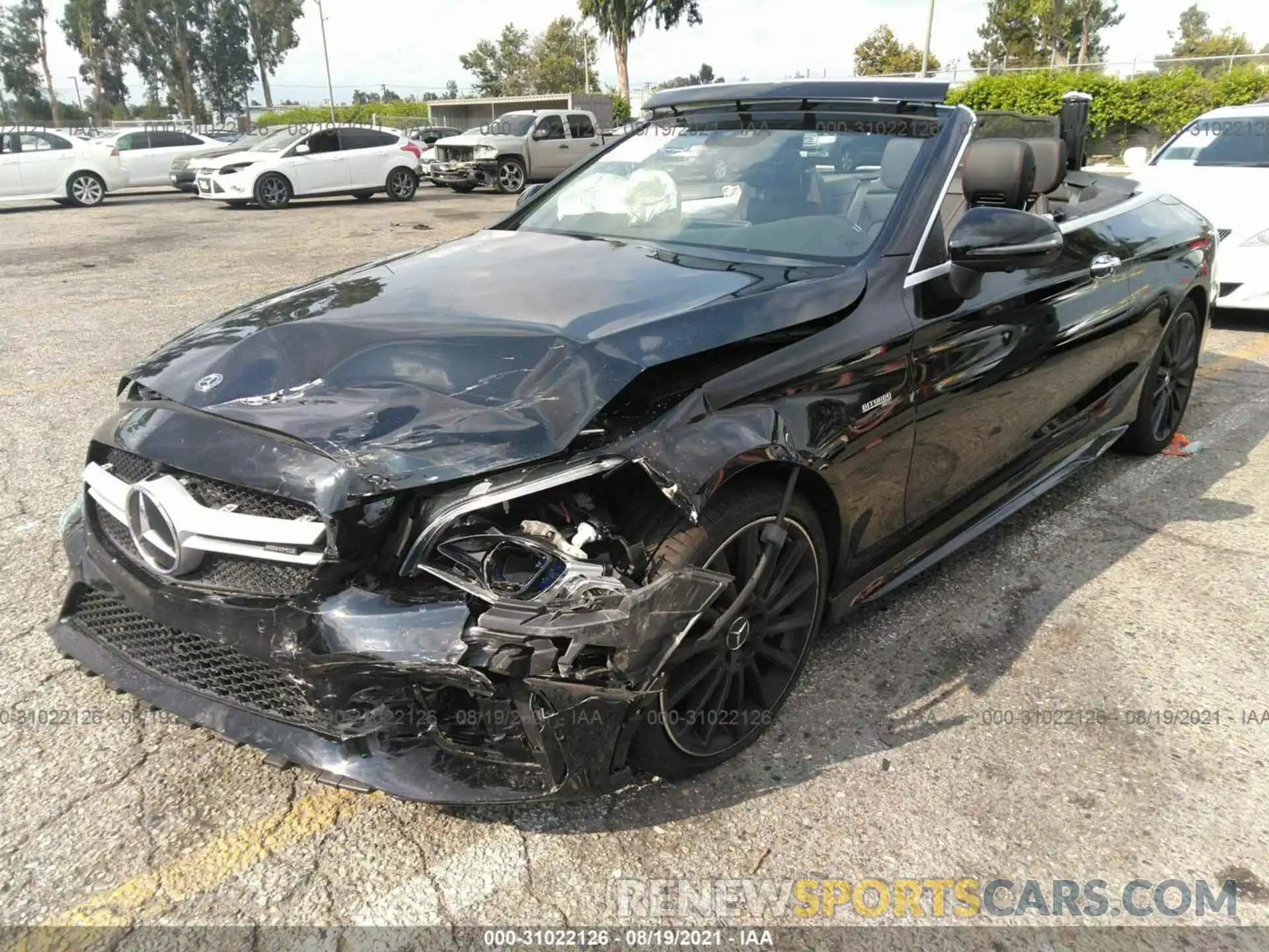 2 Photograph of a damaged car WDDWK6EB2KF818353 MERCEDES-BENZ C-CLASS 2019