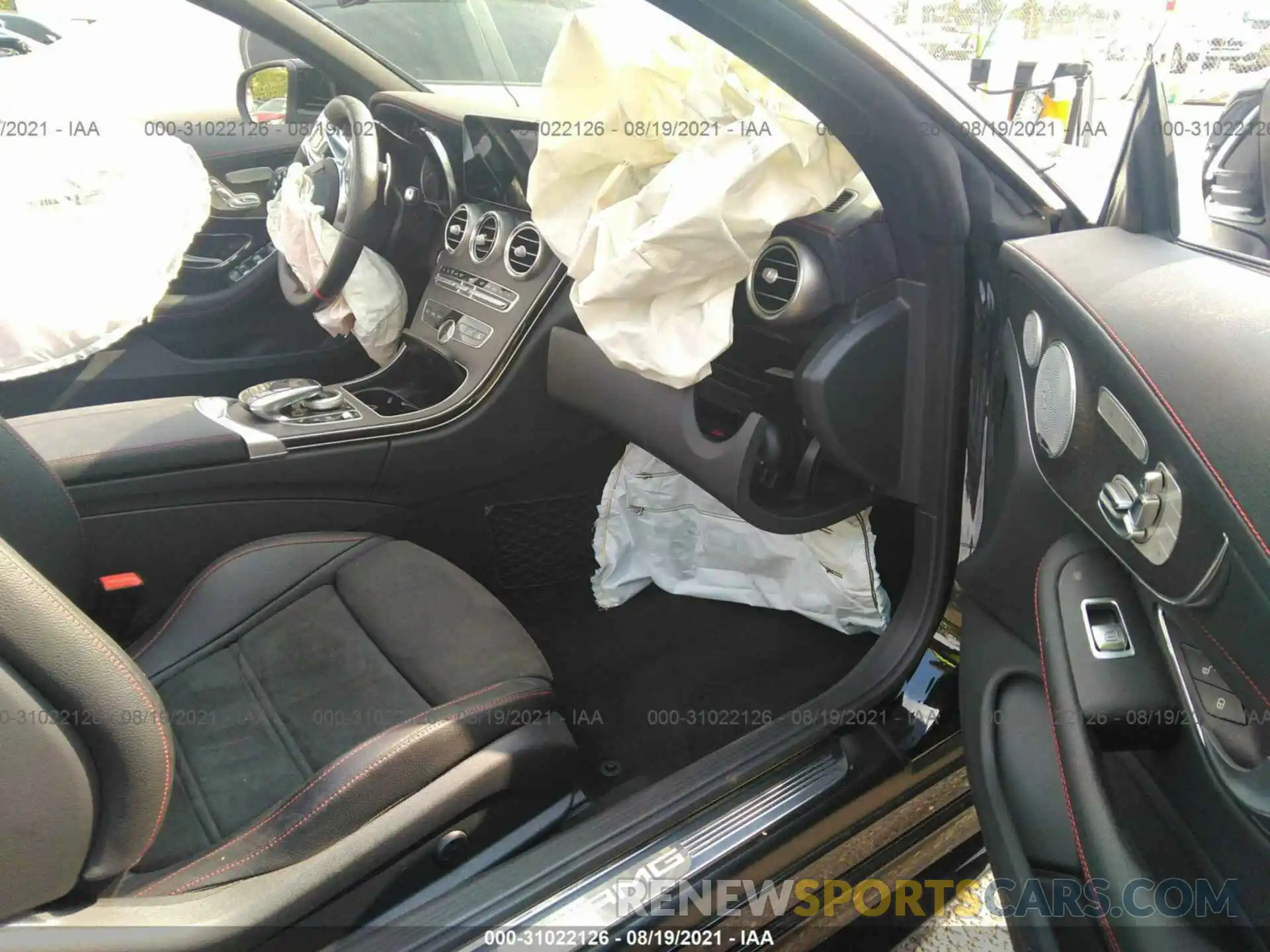 5 Photograph of a damaged car WDDWK6EB2KF818353 MERCEDES-BENZ C-CLASS 2019