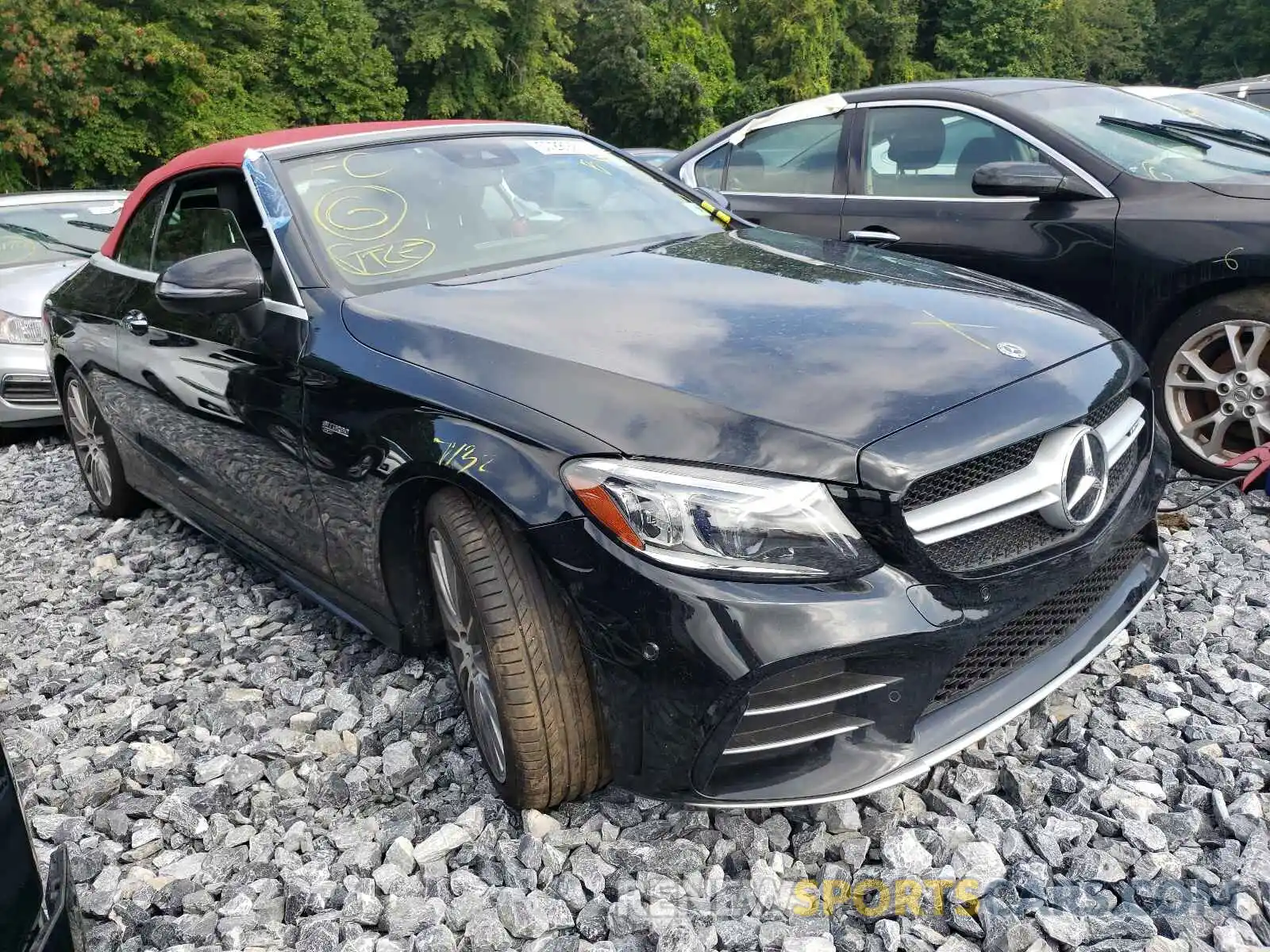 1 Photograph of a damaged car WDDWK6EB4KF799093 MERCEDES-BENZ C-CLASS 2019