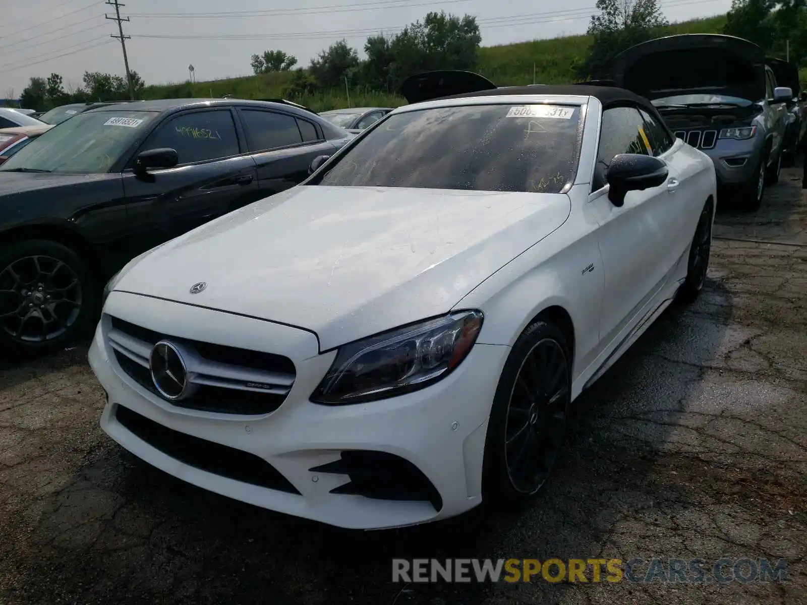 2 Photograph of a damaged car WDDWK6EB4KF818712 MERCEDES-BENZ C-CLASS 2019