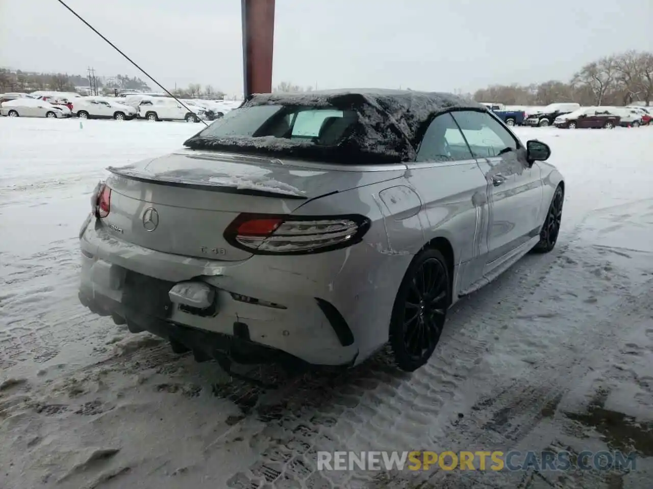 4 Photograph of a damaged car WDDWK6EB5KF819805 MERCEDES-BENZ C-CLASS 2019