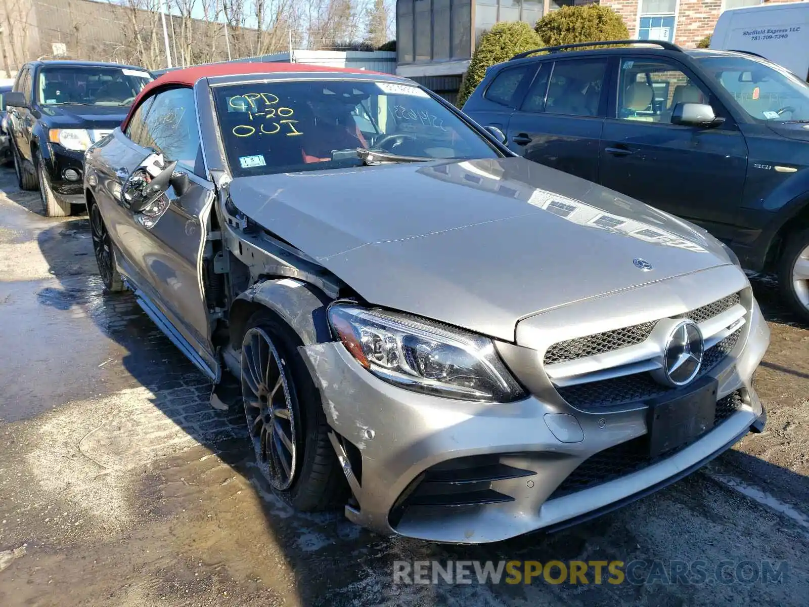 1 Photograph of a damaged car WDDWK6EB5KF845594 MERCEDES-BENZ C CLASS 2019