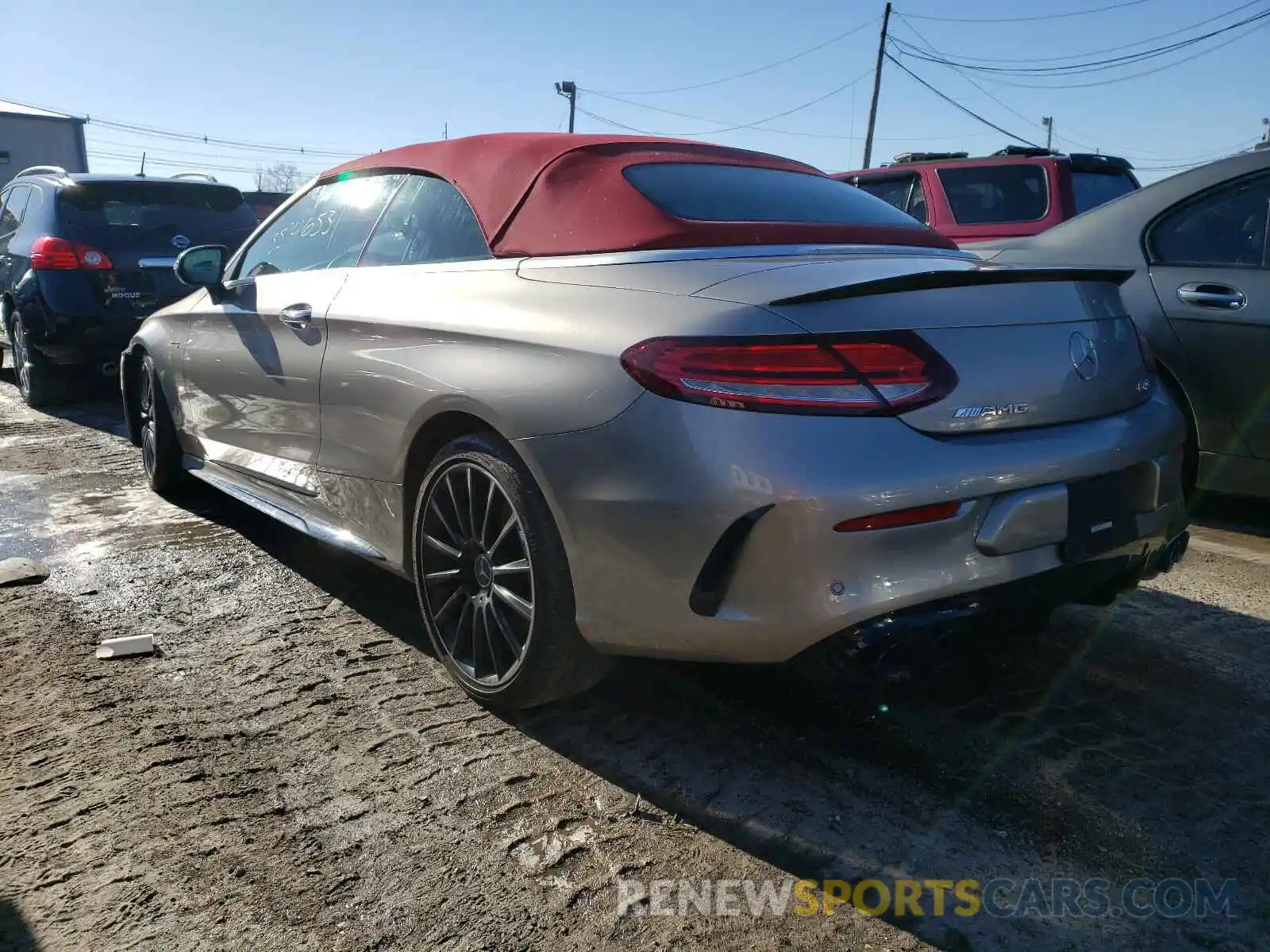 3 Photograph of a damaged car WDDWK6EB5KF845594 MERCEDES-BENZ C CLASS 2019