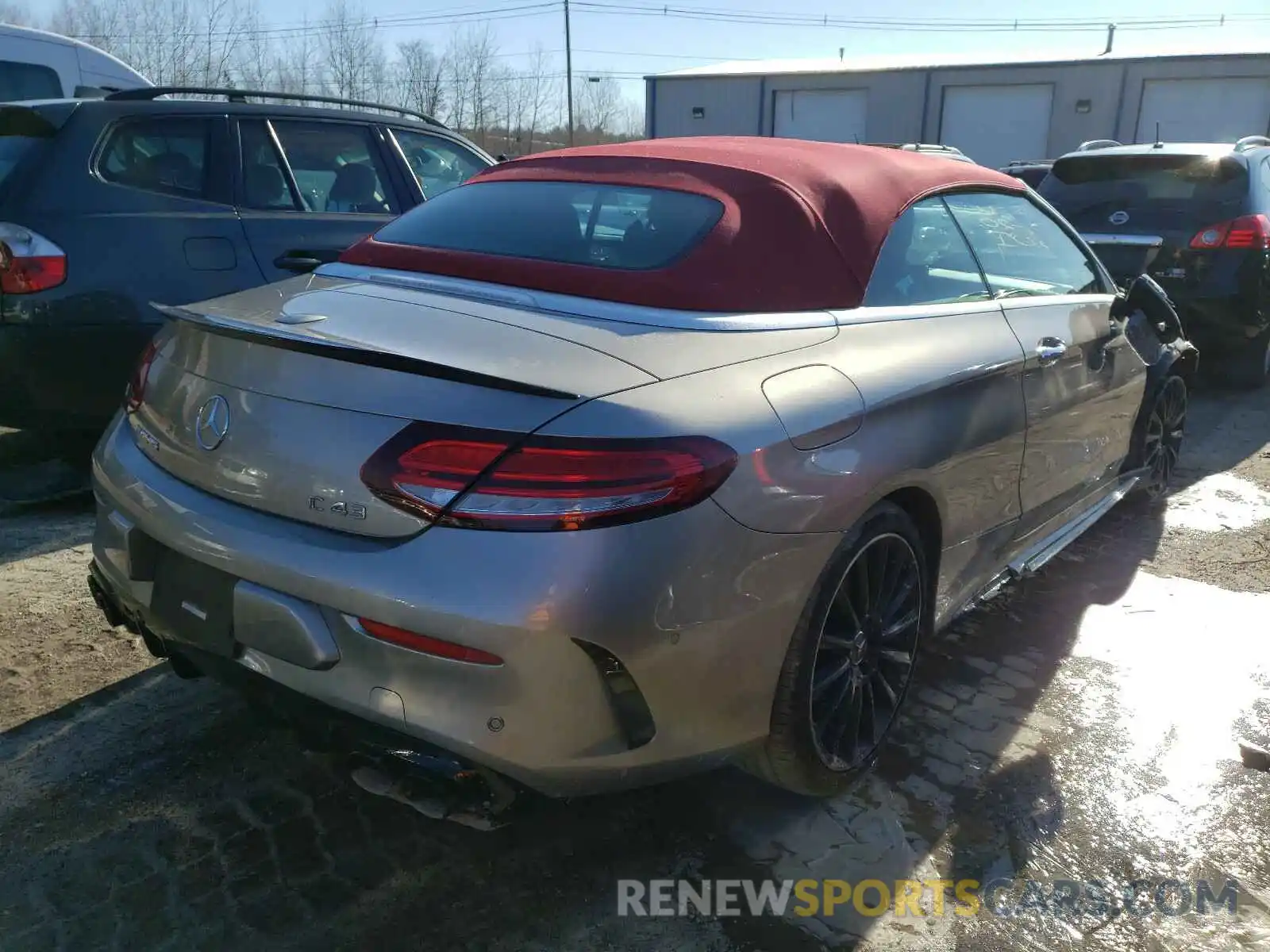 4 Photograph of a damaged car WDDWK6EB5KF845594 MERCEDES-BENZ C CLASS 2019