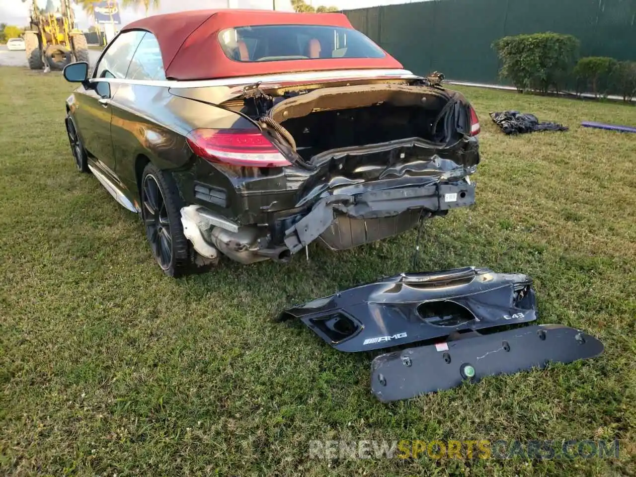 3 Photograph of a damaged car WDDWK6EB8KF863457 MERCEDES-BENZ C-CLASS 2019