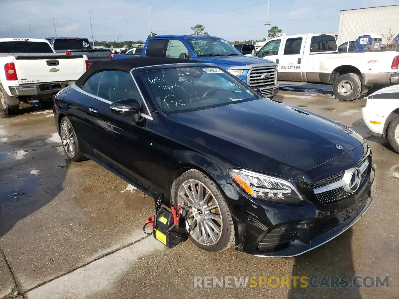 1 Photograph of a damaged car WDDWK8DB0KF803721 MERCEDES-BENZ C-CLASS 2019