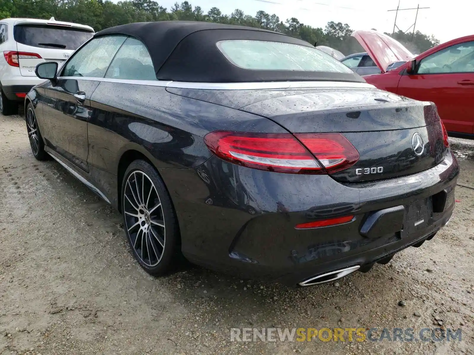 3 Photograph of a damaged car WDDWK8DB1KF837683 MERCEDES-BENZ C-CLASS 2019