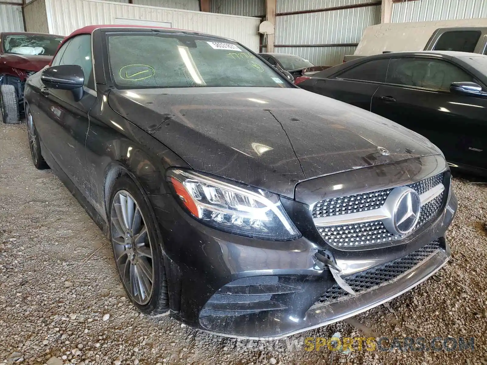 1 Photograph of a damaged car WDDWK8DB2KF773766 MERCEDES-BENZ C-CLASS 2019