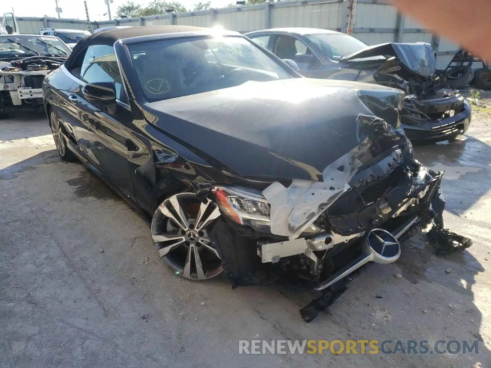 1 Photograph of a damaged car WDDWK8DB2KF822996 MERCEDES-BENZ C CLASS 2019