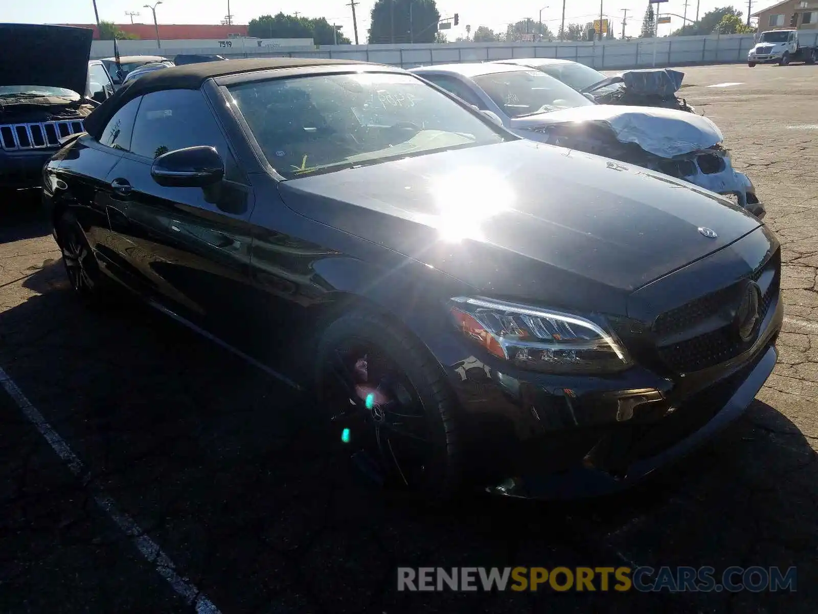 1 Photograph of a damaged car WDDWK8DB3KF776532 MERCEDES-BENZ C CLASS 2019