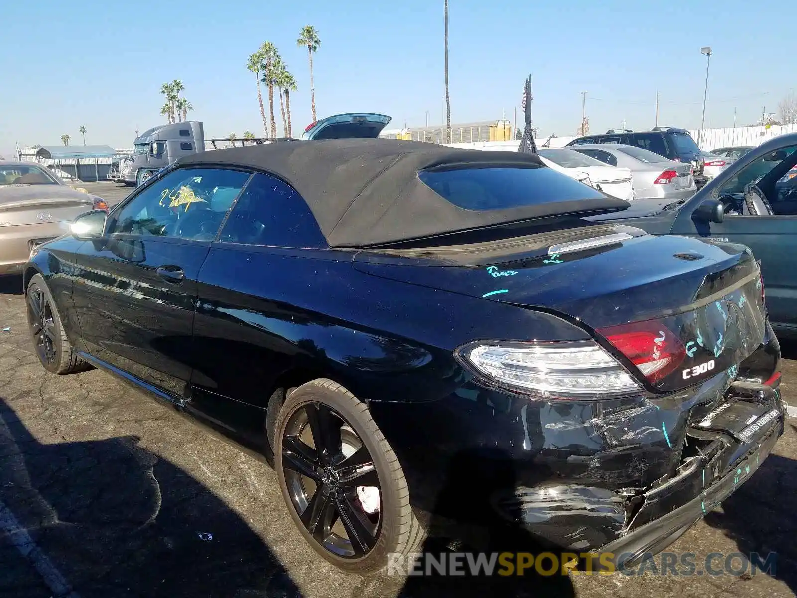 3 Photograph of a damaged car WDDWK8DB3KF776532 MERCEDES-BENZ C CLASS 2019