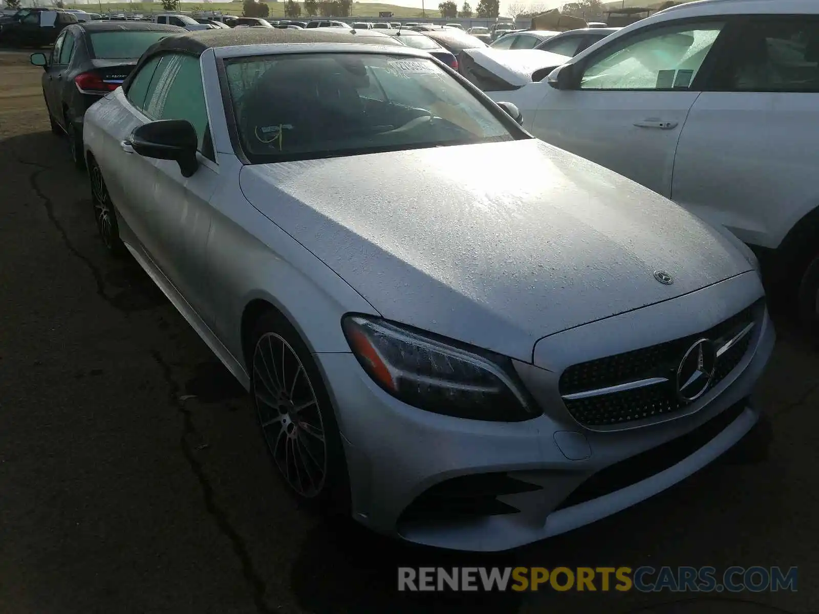 1 Photograph of a damaged car WDDWK8DB3KF781813 MERCEDES-BENZ C CLASS 2019