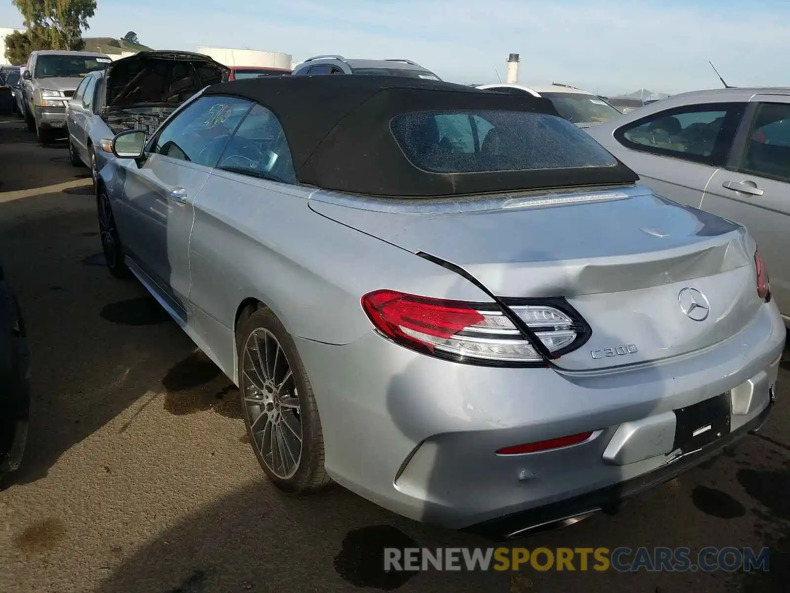 3 Photograph of a damaged car WDDWK8DB3KF781813 MERCEDES-BENZ C CLASS 2019