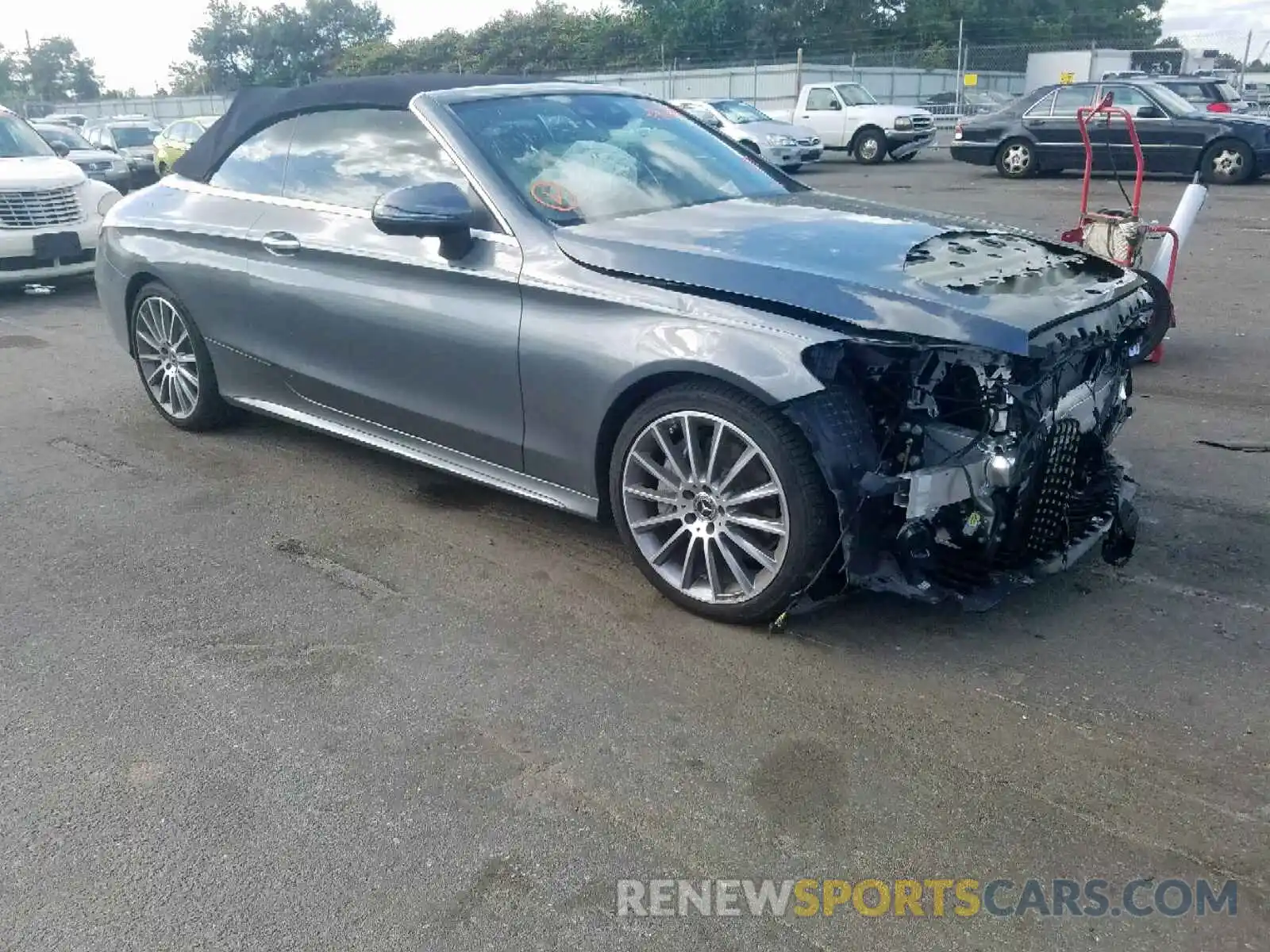 1 Photograph of a damaged car WDDWK8DB3KF793721 MERCEDES-BENZ C CLASS 2019