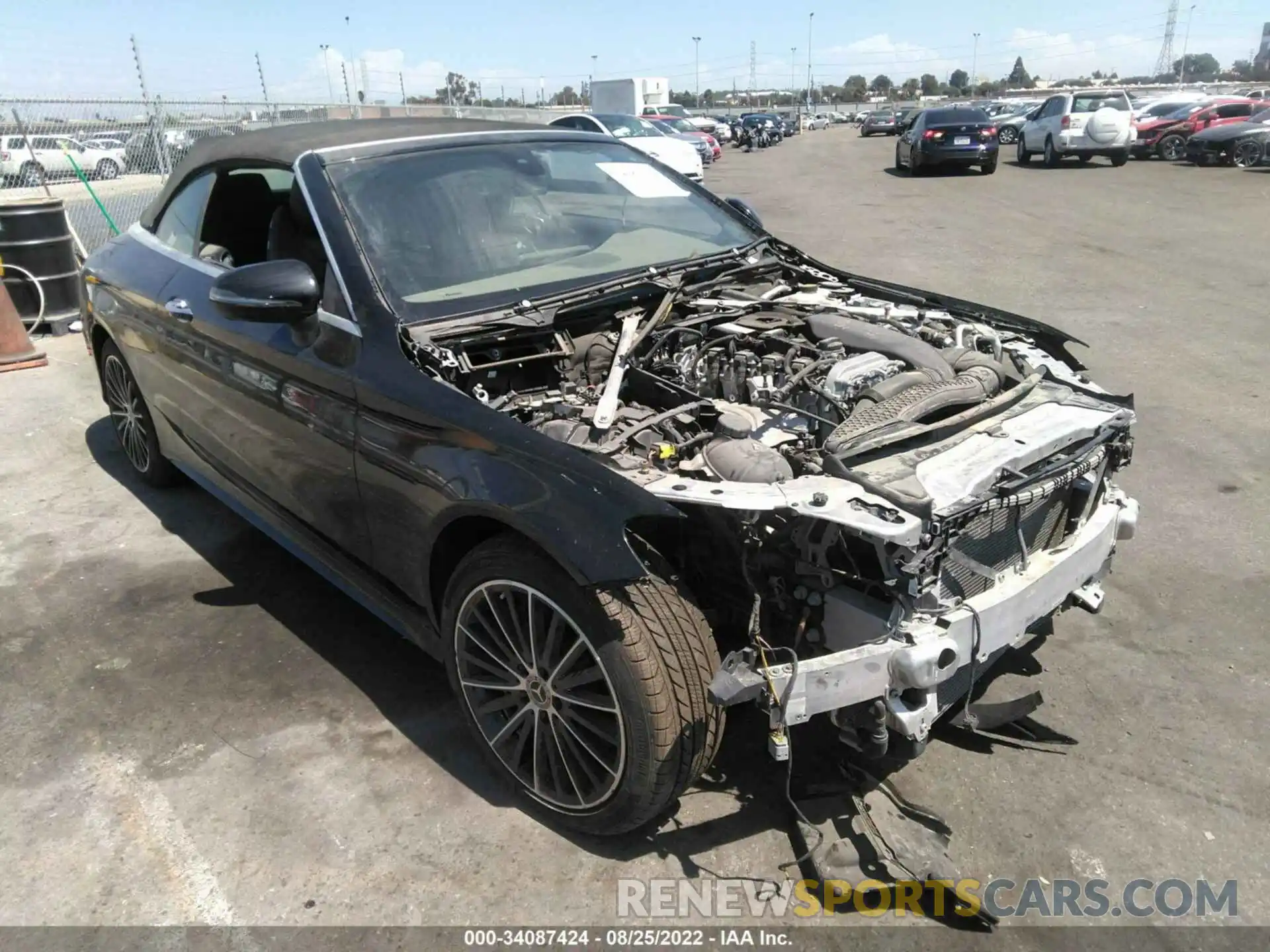 1 Photograph of a damaged car WDDWK8DB3KF823221 MERCEDES-BENZ C-CLASS 2019