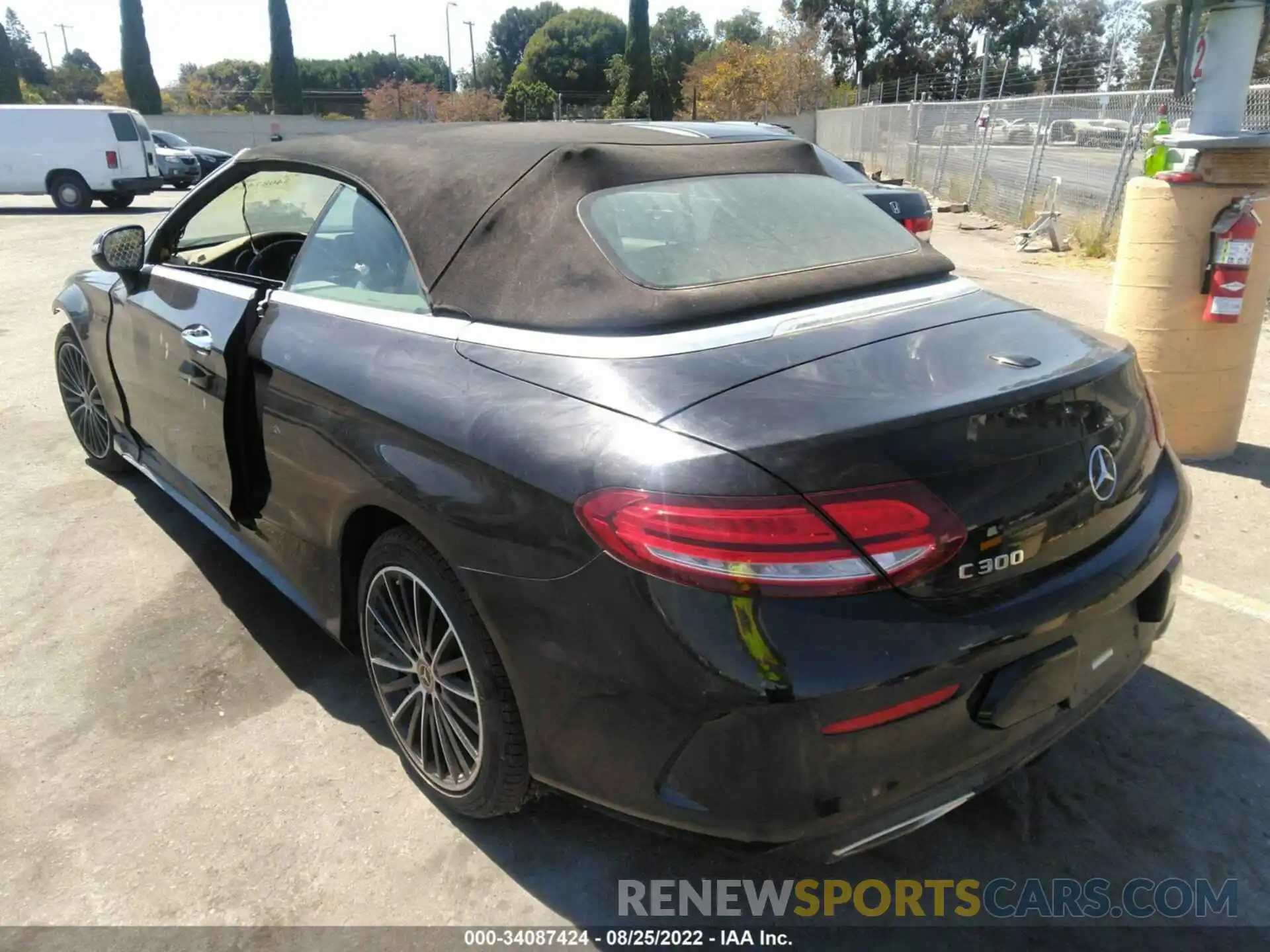 3 Photograph of a damaged car WDDWK8DB3KF823221 MERCEDES-BENZ C-CLASS 2019