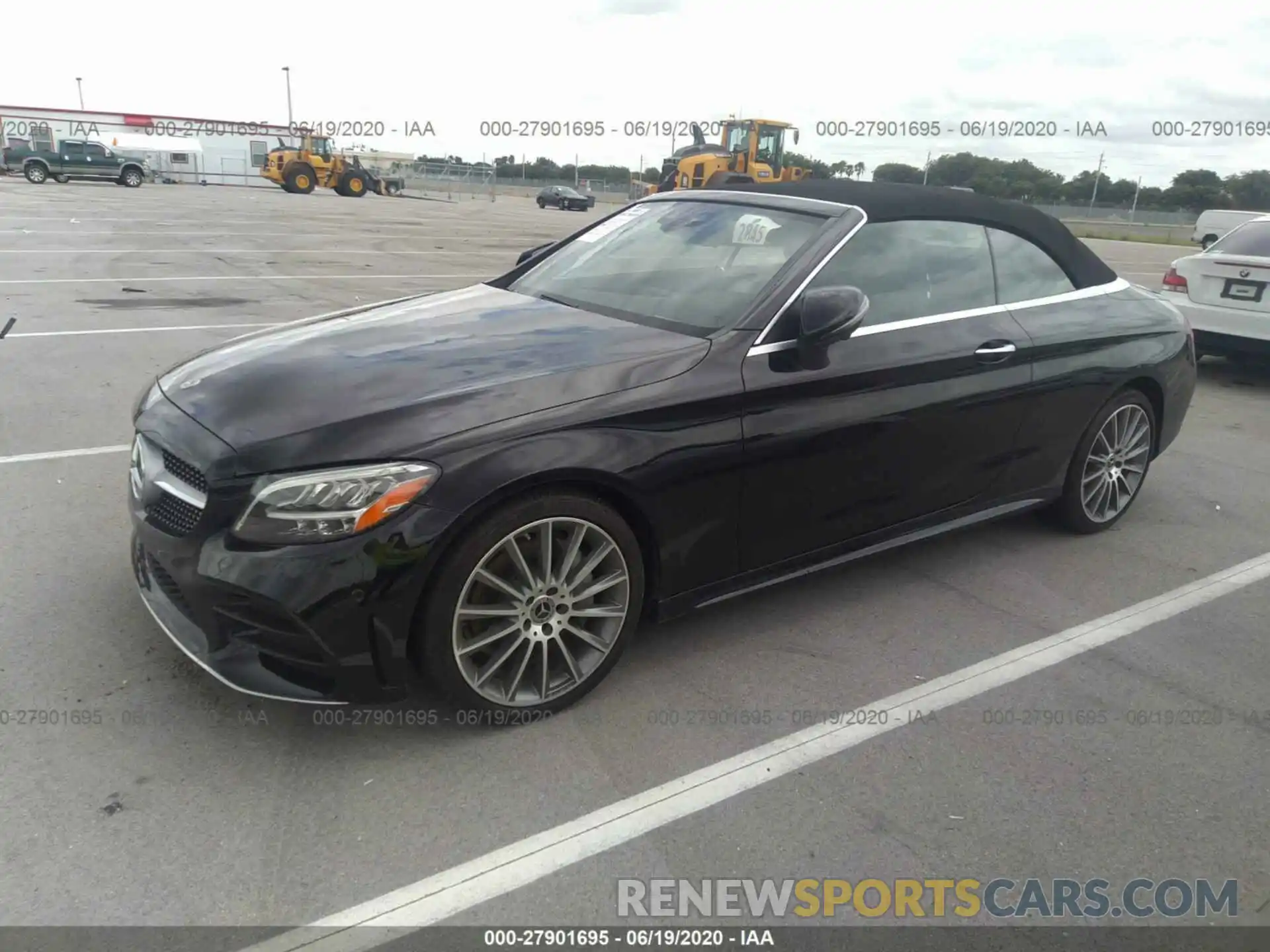 2 Photograph of a damaged car WDDWK8DB3KF871091 MERCEDES-BENZ C-CLASS 2019