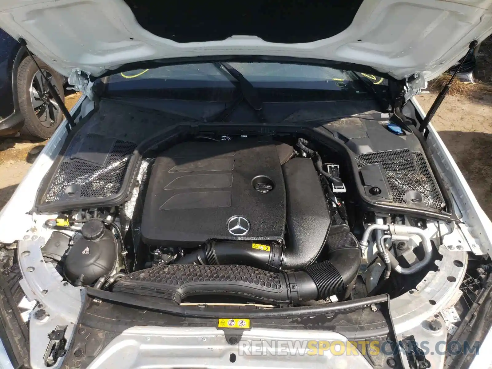 7 Photograph of a damaged car WDDWK8DB4KF832980 MERCEDES-BENZ C-CLASS 2019